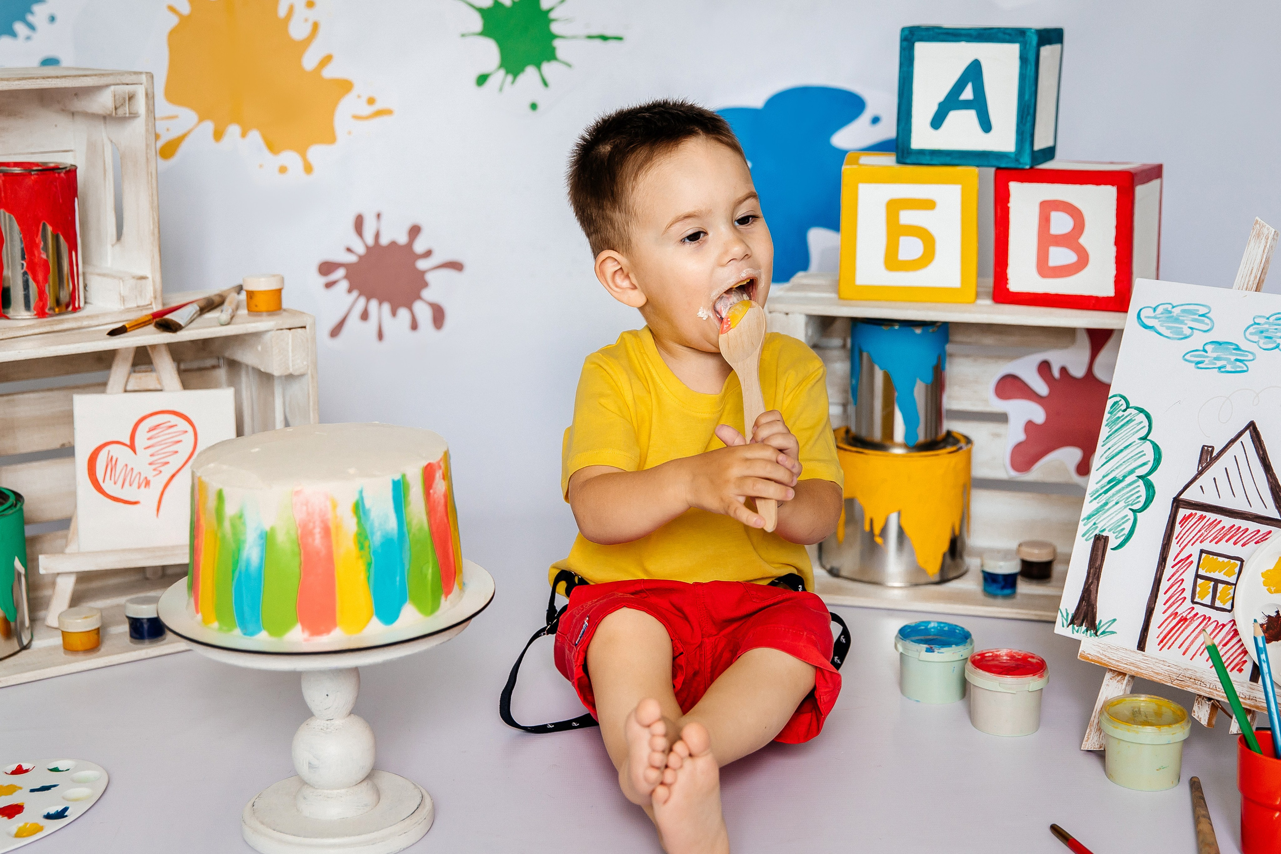 Краски. Детский фотограф, выпускные альбомы в Нижнем Новгороде Бодягина Мария