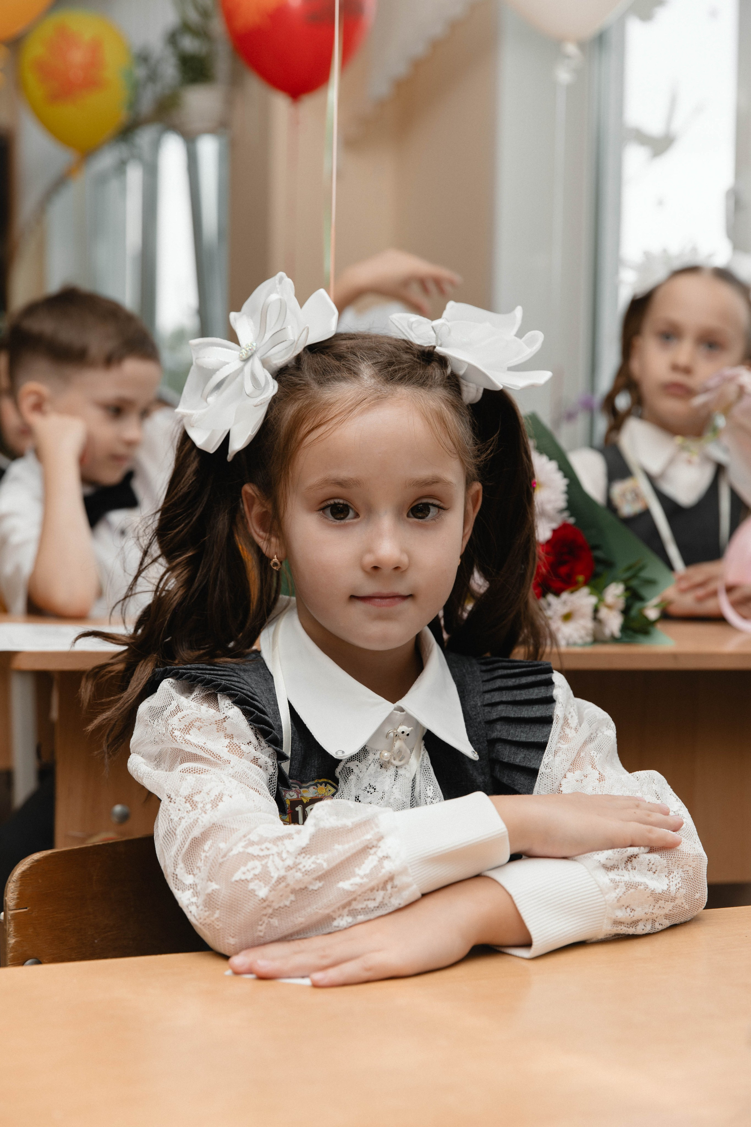 1 сентября МОУ СОШ 187. Семейный и свадебный фотограф Нижний Новгород