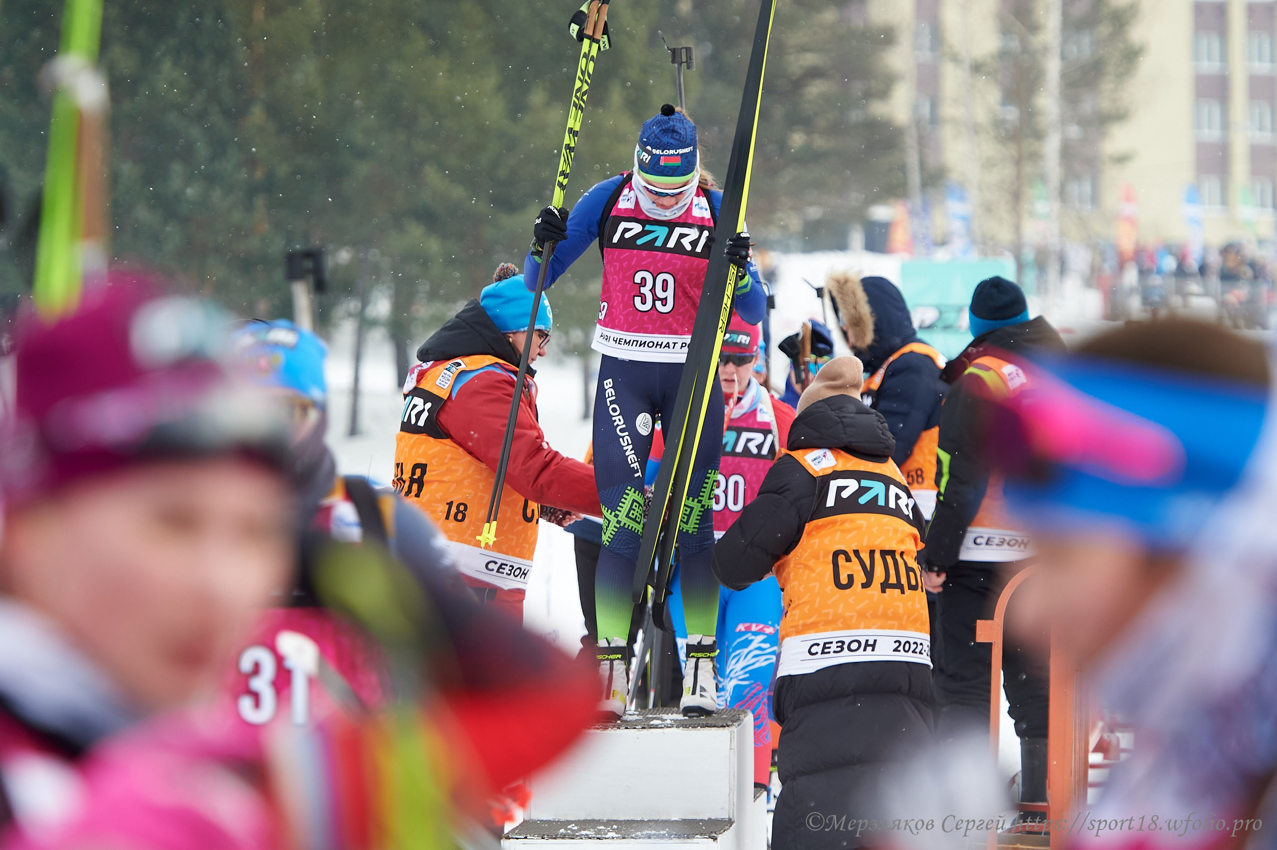 Биатлон. Ижевская винтовка 2023. Спортивный репортажный фотограф в Ижевске Сергей Мерзляков
