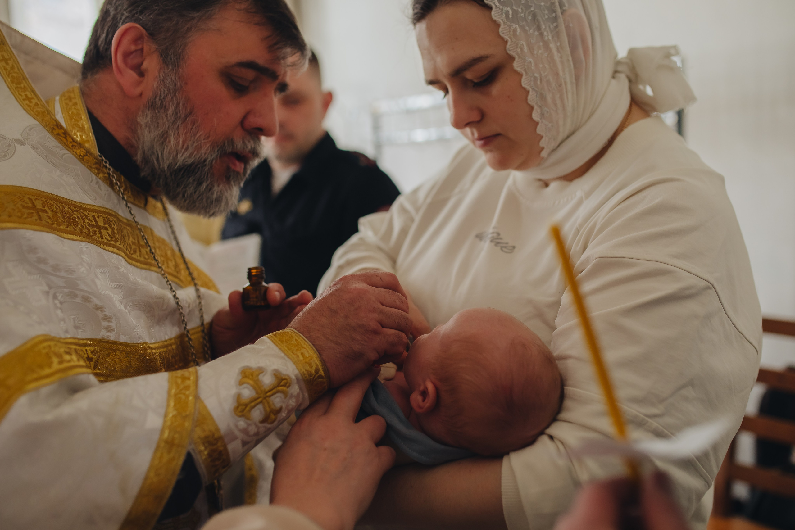 Крещение в светлом Храме. Семейный и детский фотограф в Москве Дорогова Екатерина