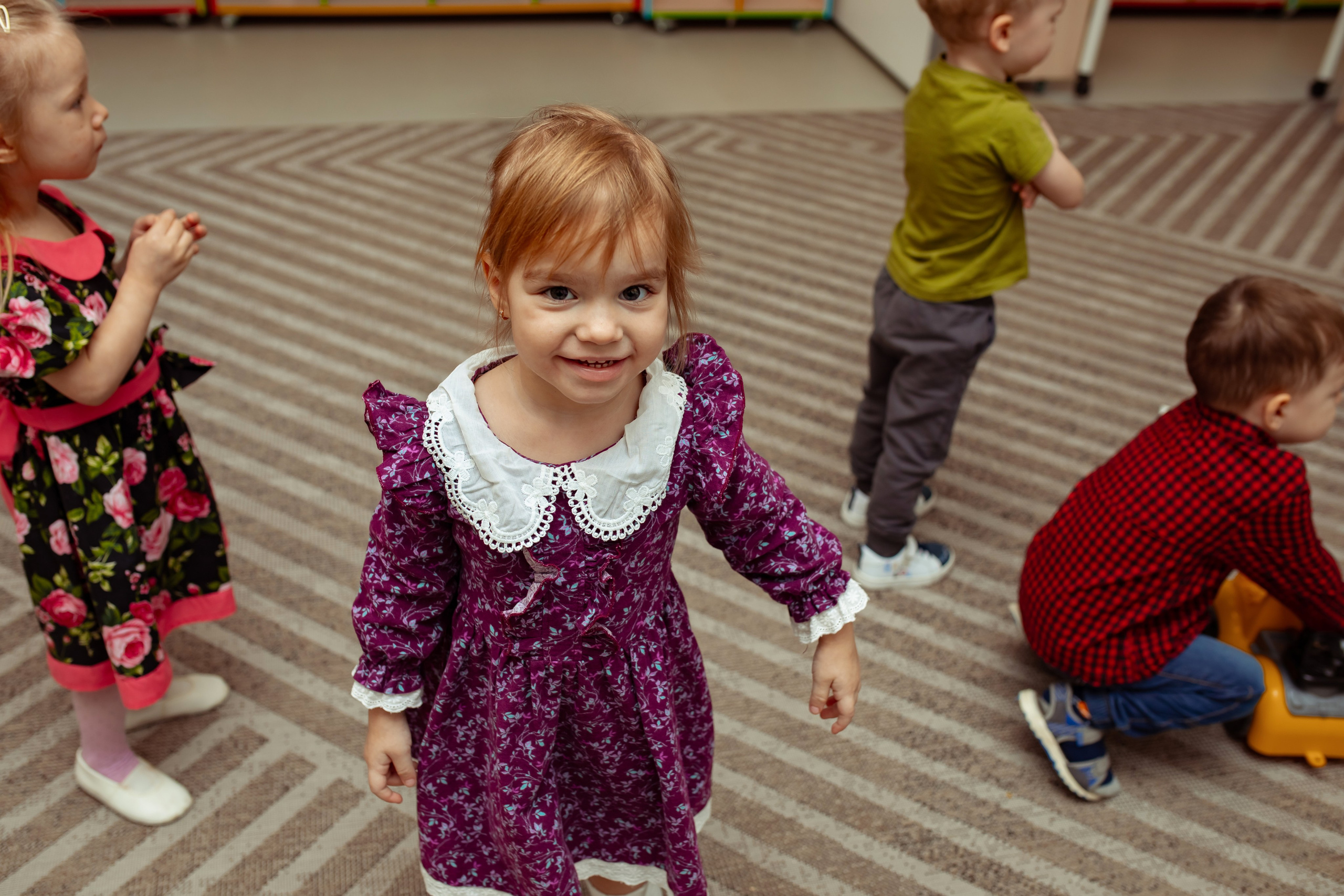 Праздник весны в детском саду. Семейный и детский фотограф в Москве Дорогова Екатерина