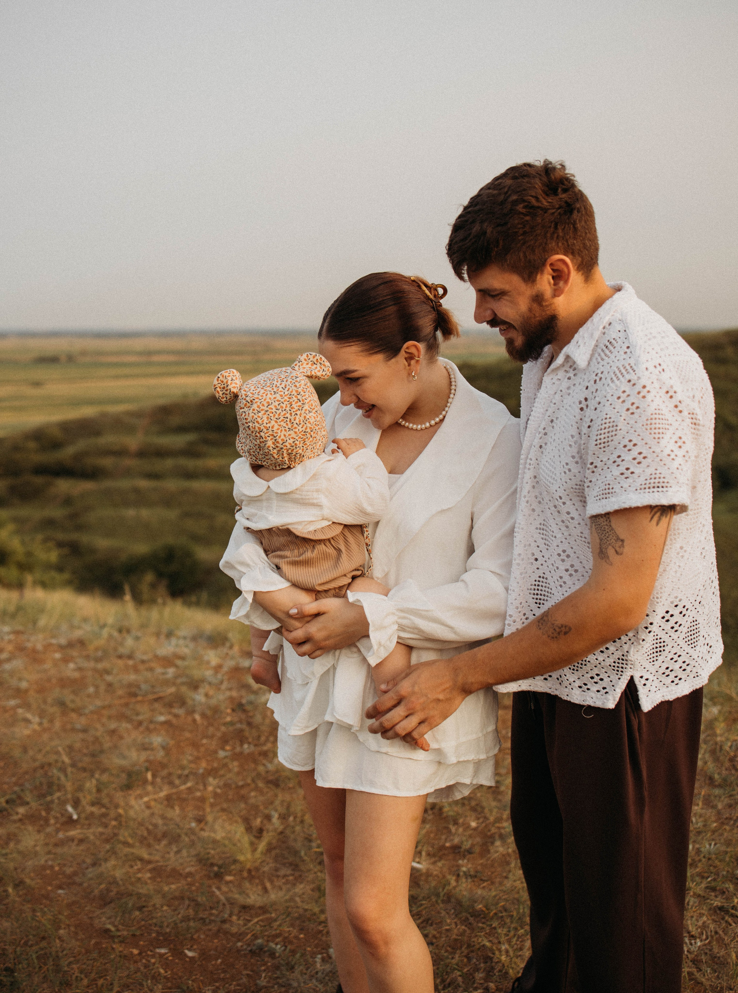 Про маленькую Аглаю и ее маму и папу. Фотограф Алевтина Матешук