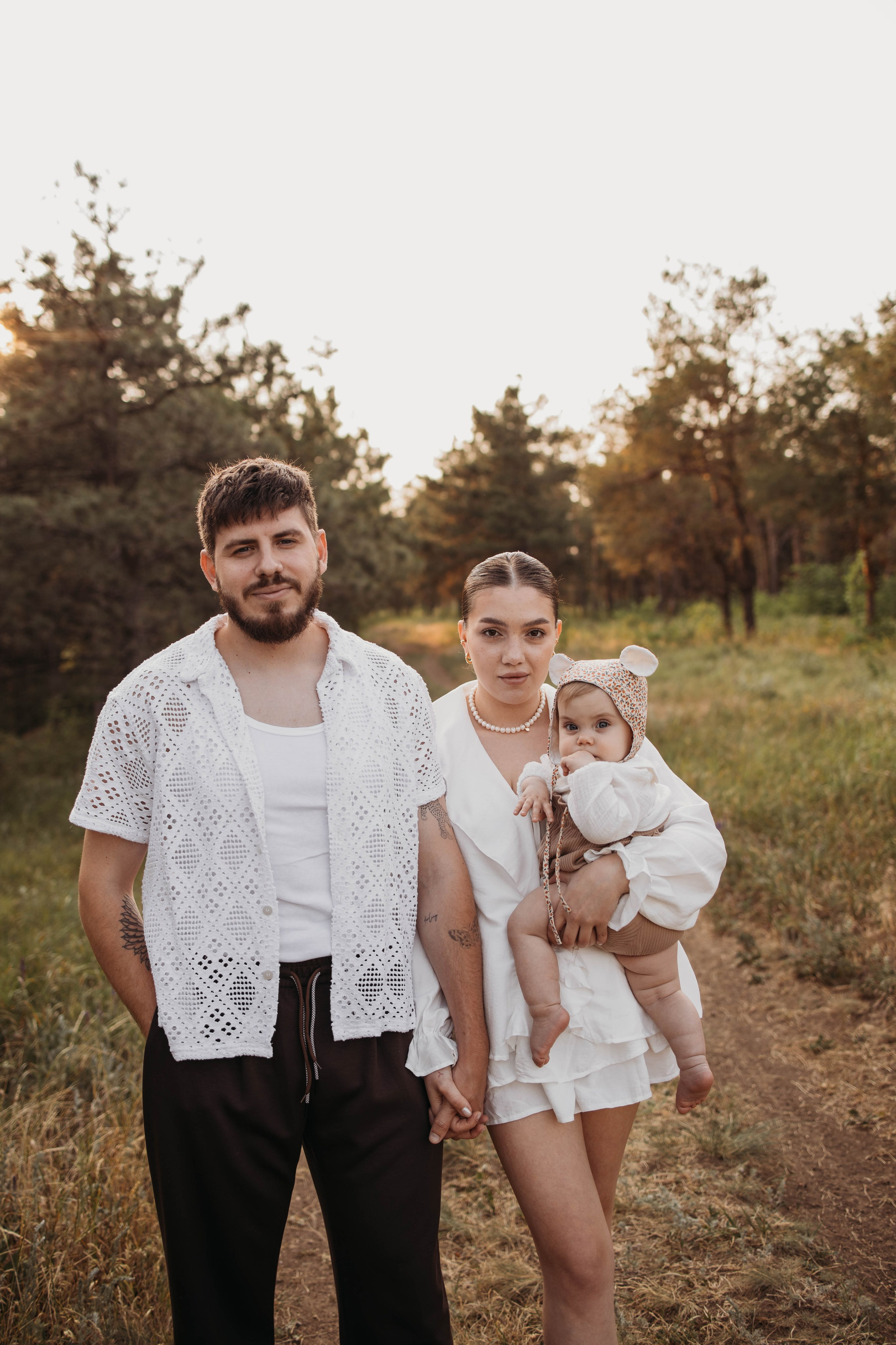 Про маленькую Аглаю и ее маму и папу. Фотограф Алевтина Матешук