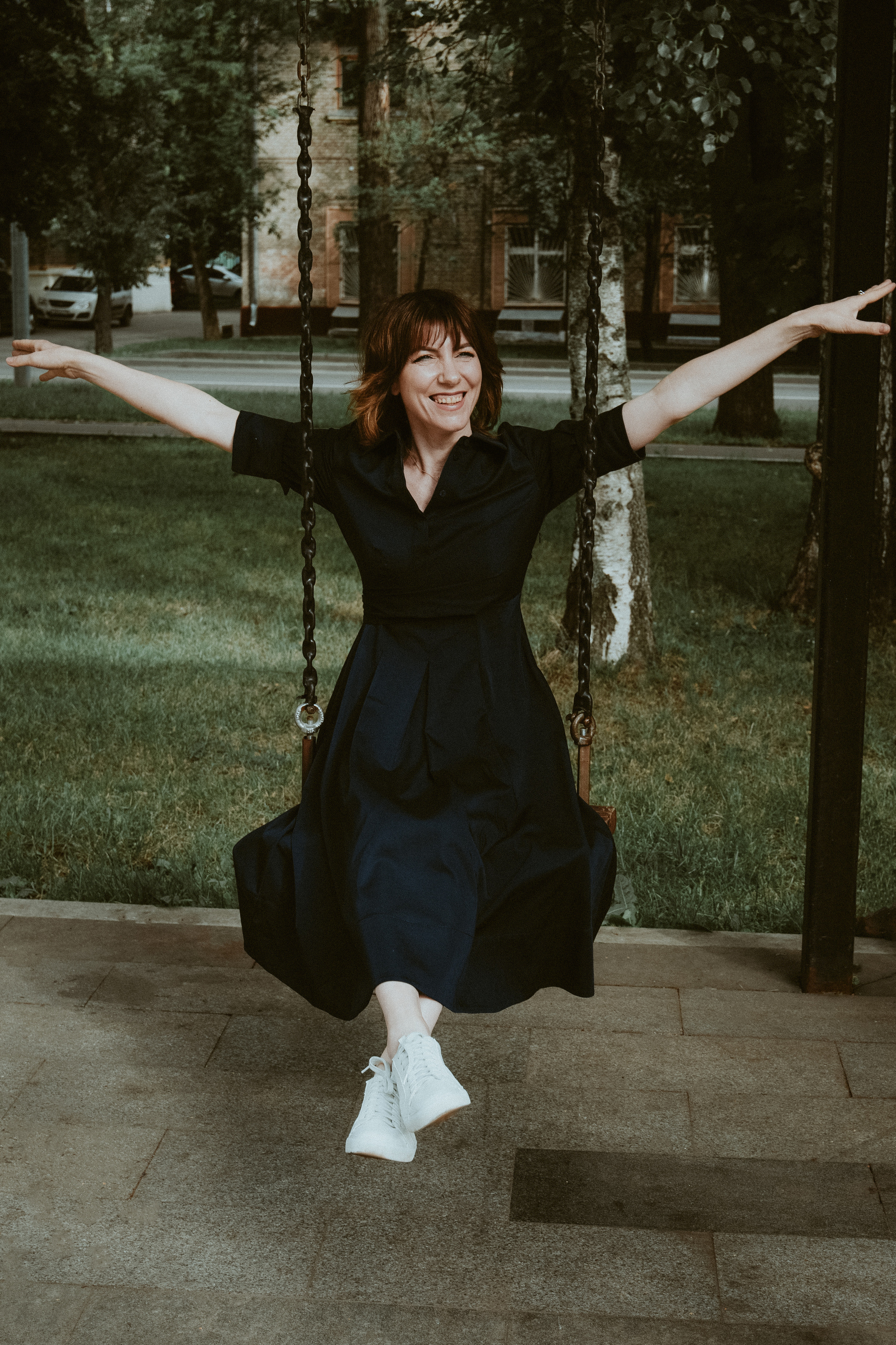 Прогулка в городе с Ольгой. Фотограф Москва. Контент-съемка, LoveStorys, портфолио, бизнес фото