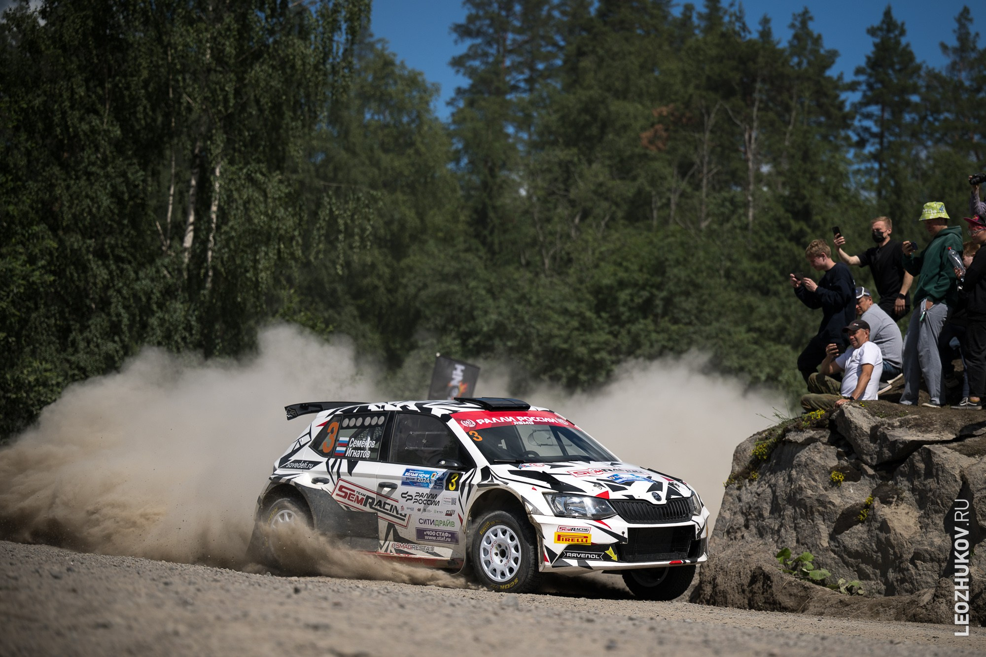 Ралли Белые ночи 2024. Спортивный фотограф Леонид Жуков