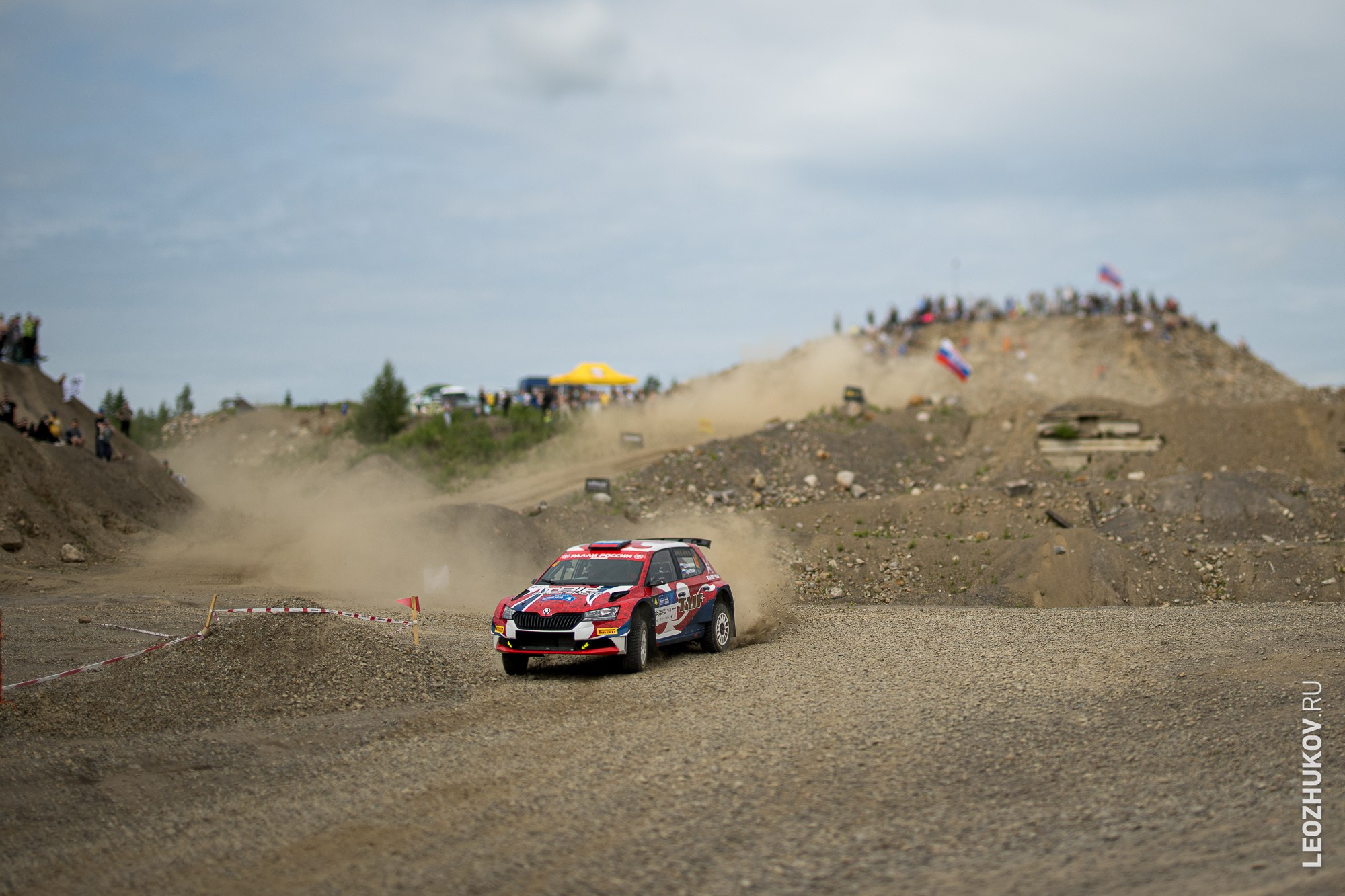 White nights rally 2025. Sports photographer Leonid Zhukov