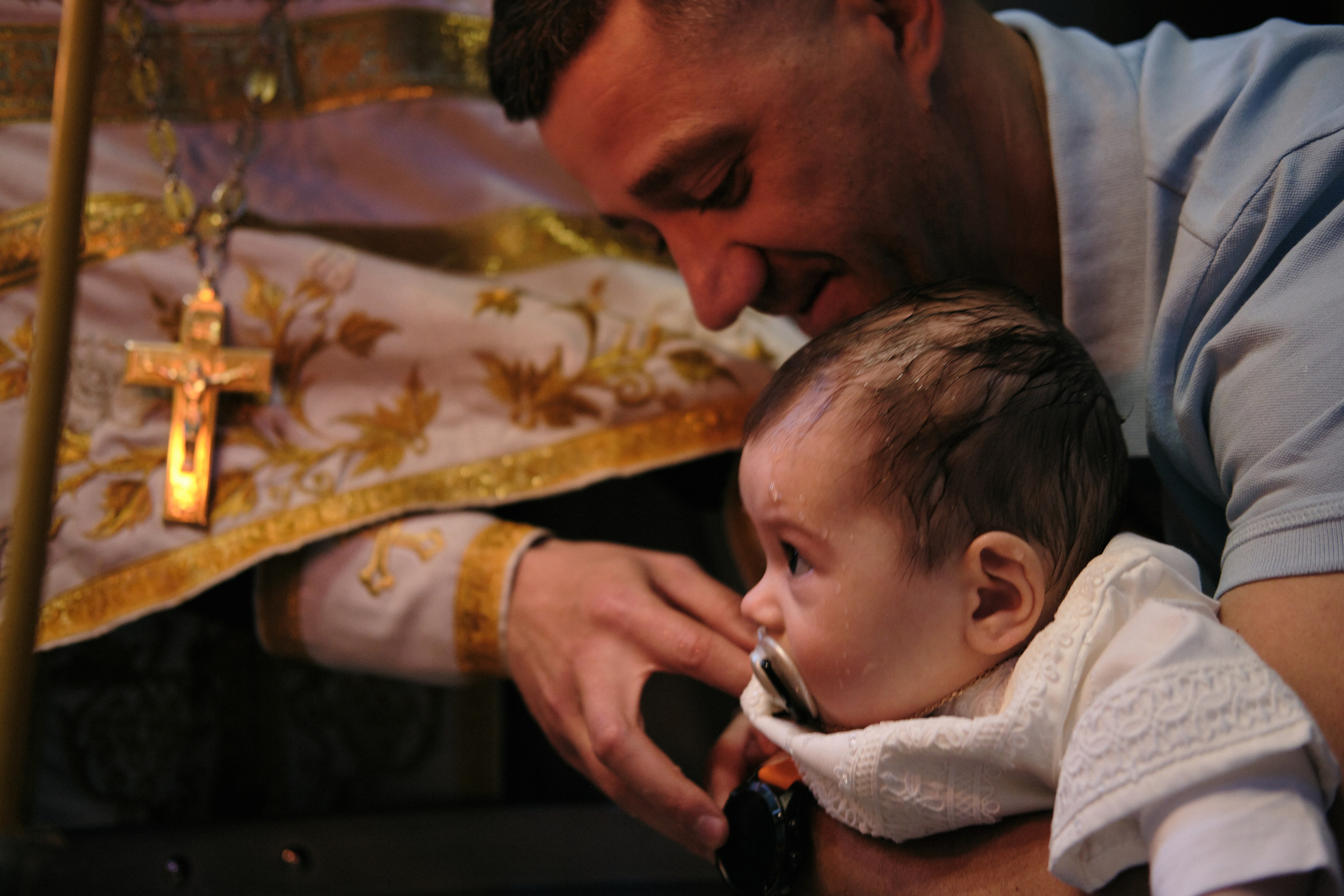 Крещение младенца. Фотограф в Анапе и Краснодаре Тина