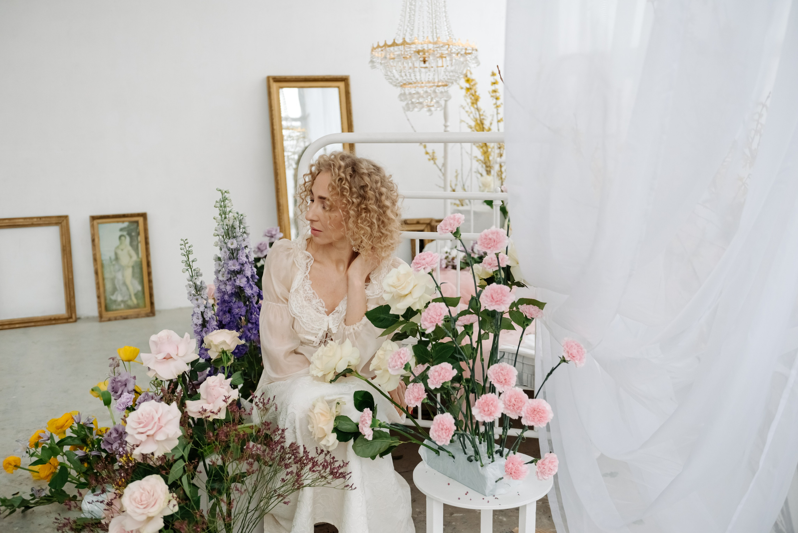 Индивидуальная. Цветочное настроение. Свадебный и сеейный фотограф в Санкт-Петербурге Елена Худякова