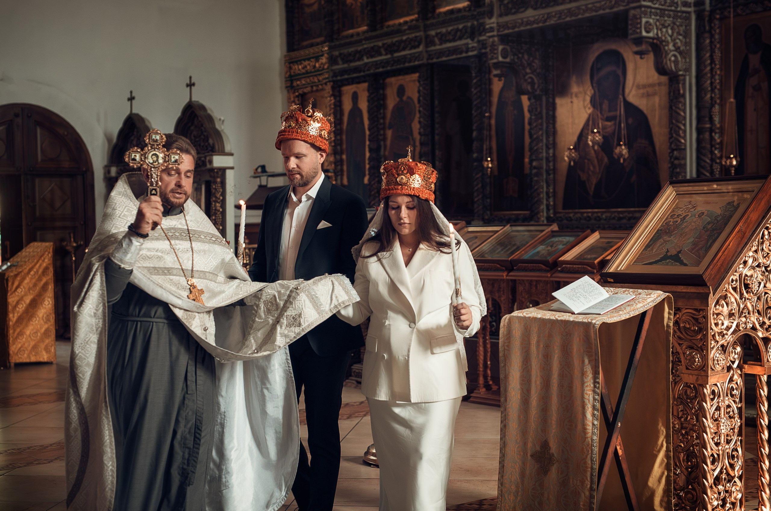Фотосъемка венчания в Москве