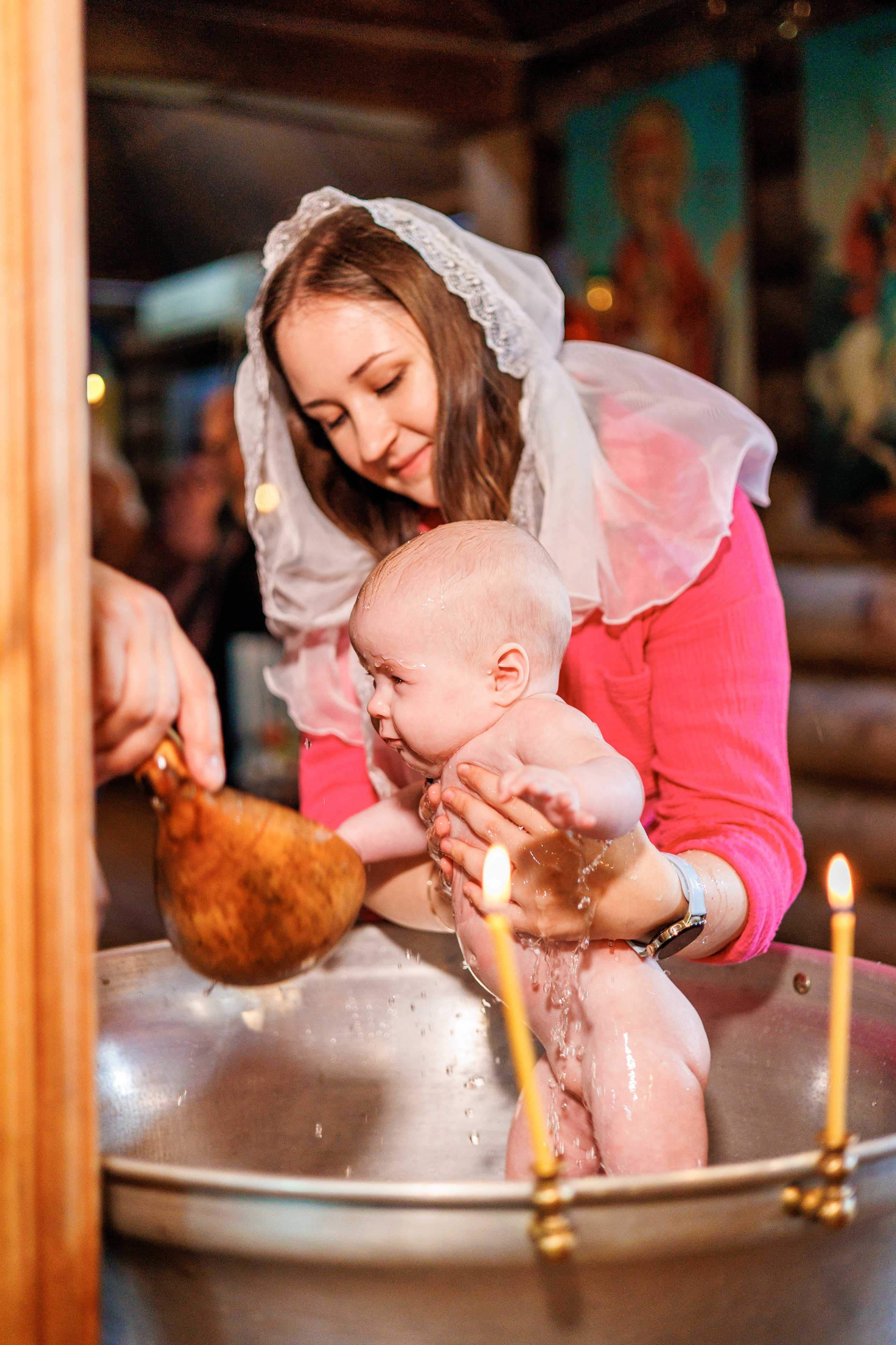 Крещение близняшек. Свадебный и семейный фотограф в Армавире