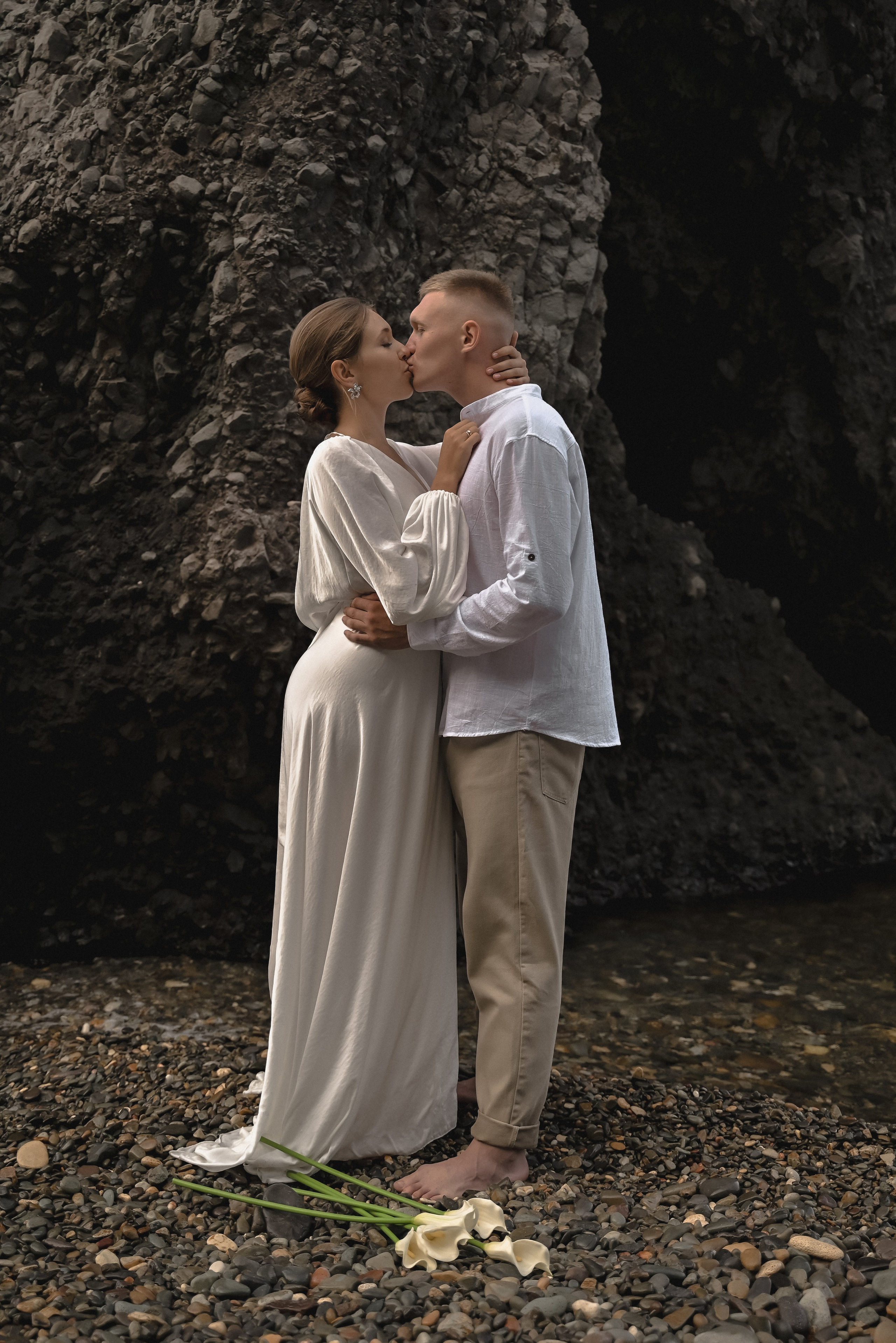 Марк Татьяна Рассвет Яшмовый пляж. Свадебный фотограф Анна Хочева