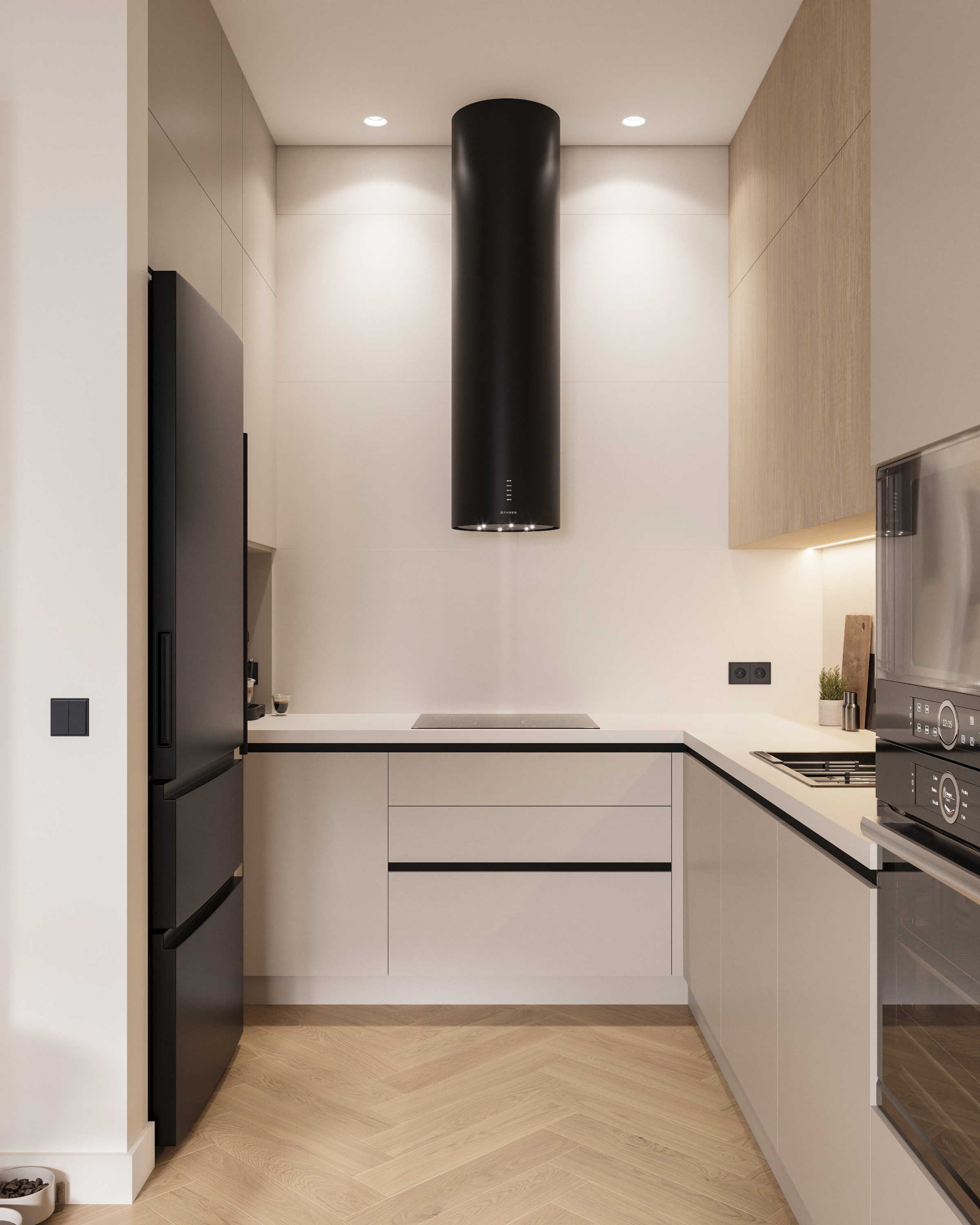 ЖК «Black River» | Living room. 3D визуализация интерьеров — Ирина