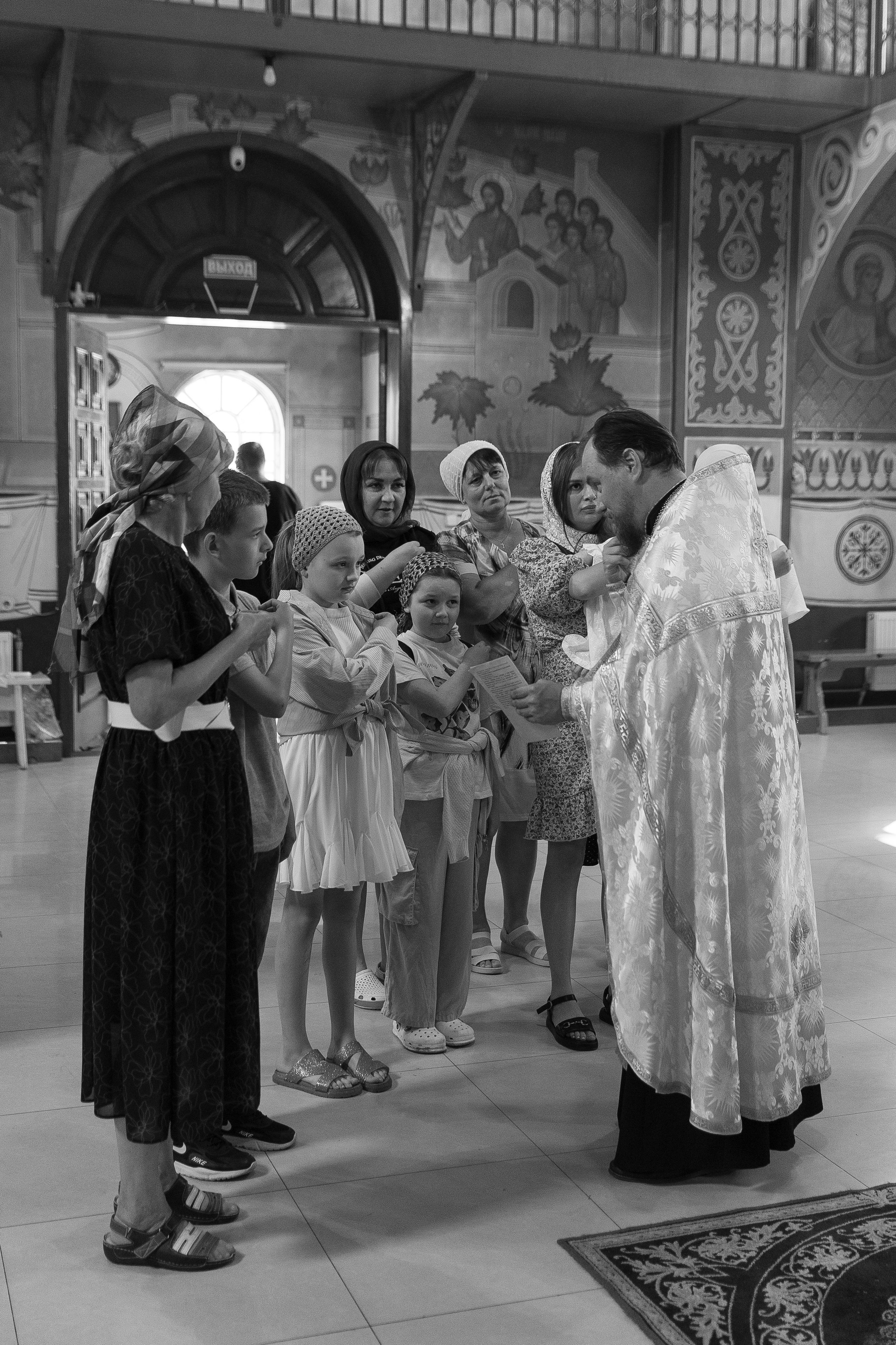 Крестины Миланы. Главная