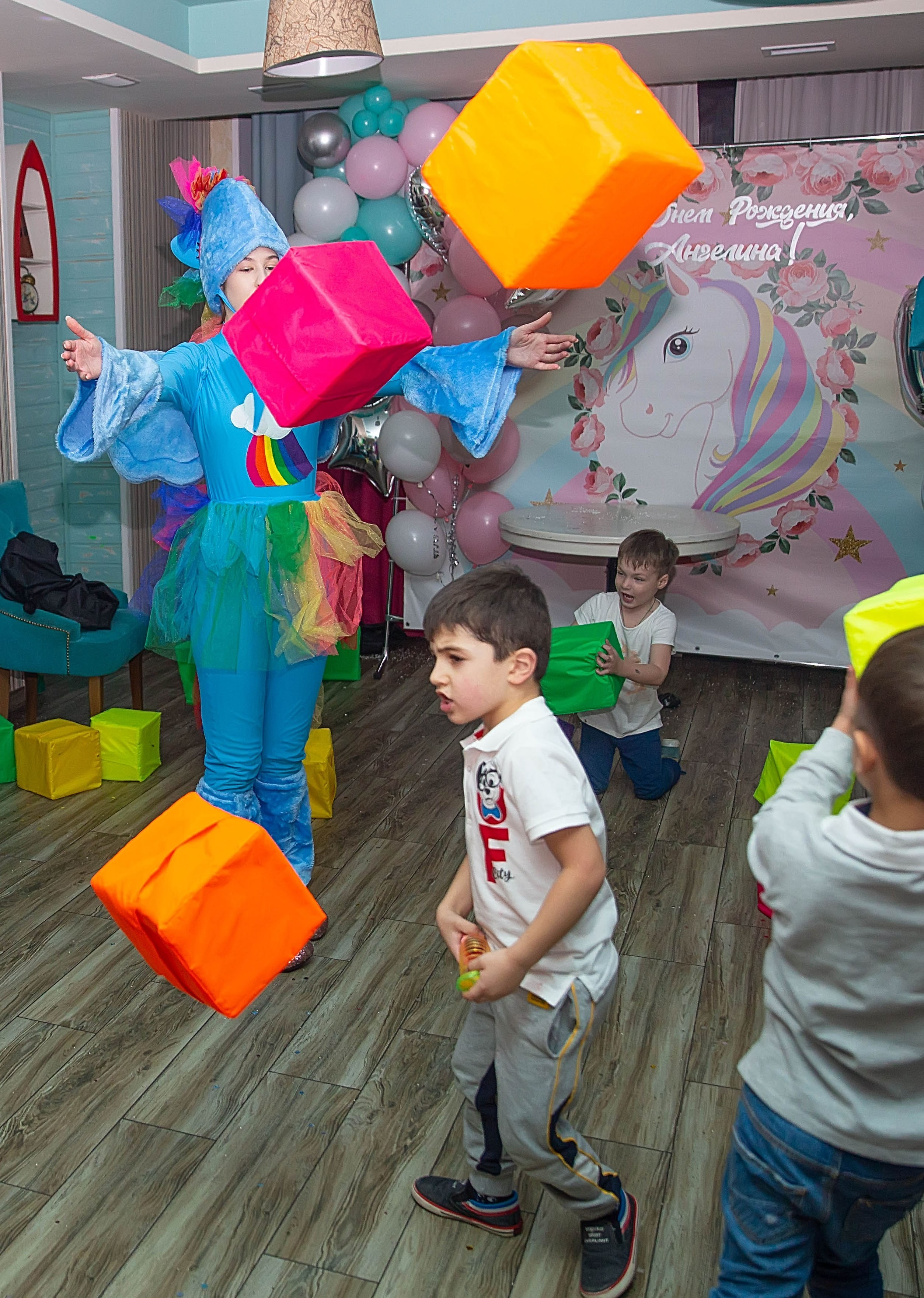 День рождения единорог. Семейный и детский фотограф в Нижнем Новгороде
