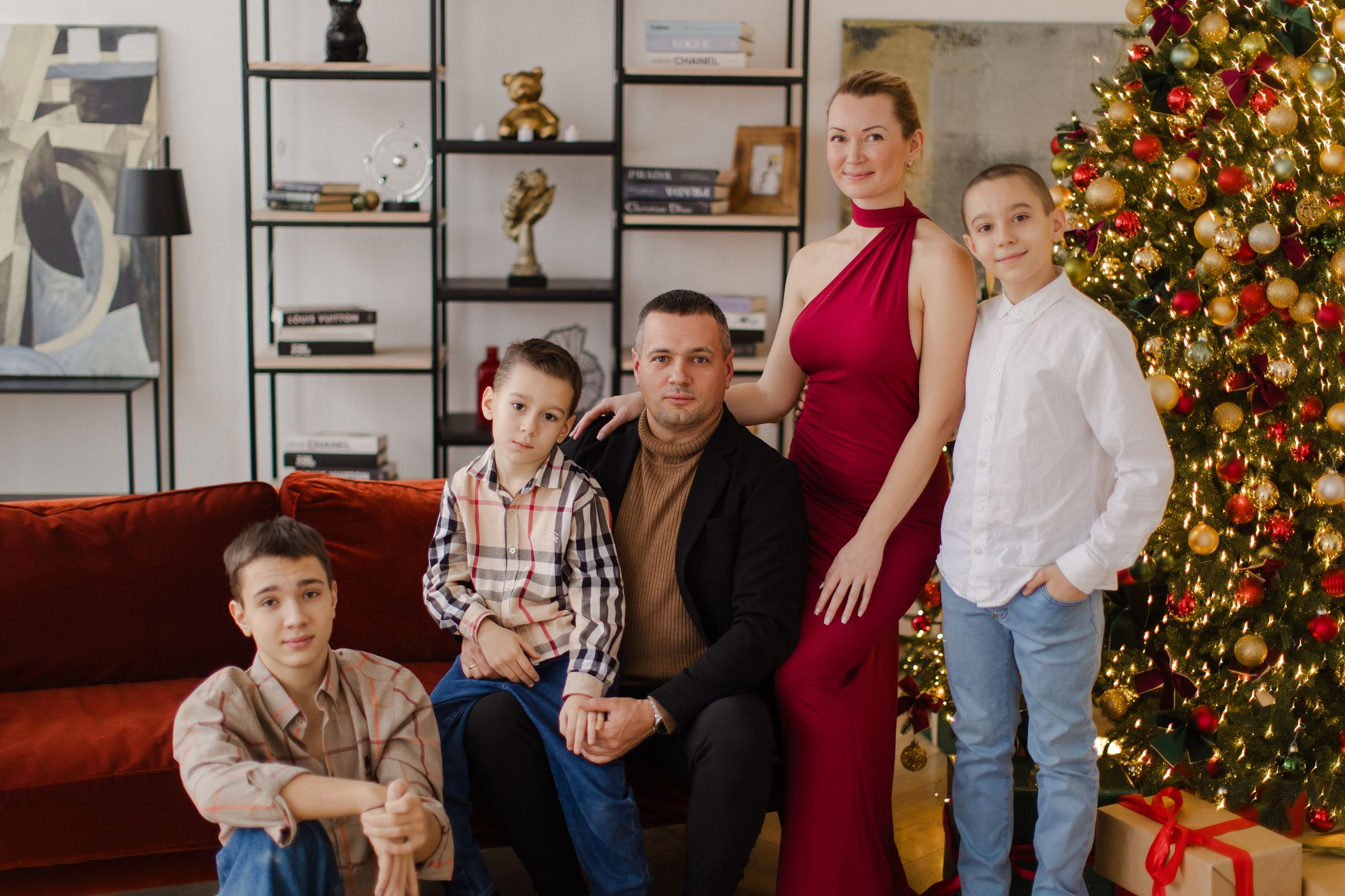 Эдик Карина и дети. Семейный и детский фотограф в Москве Кузьмина Мария