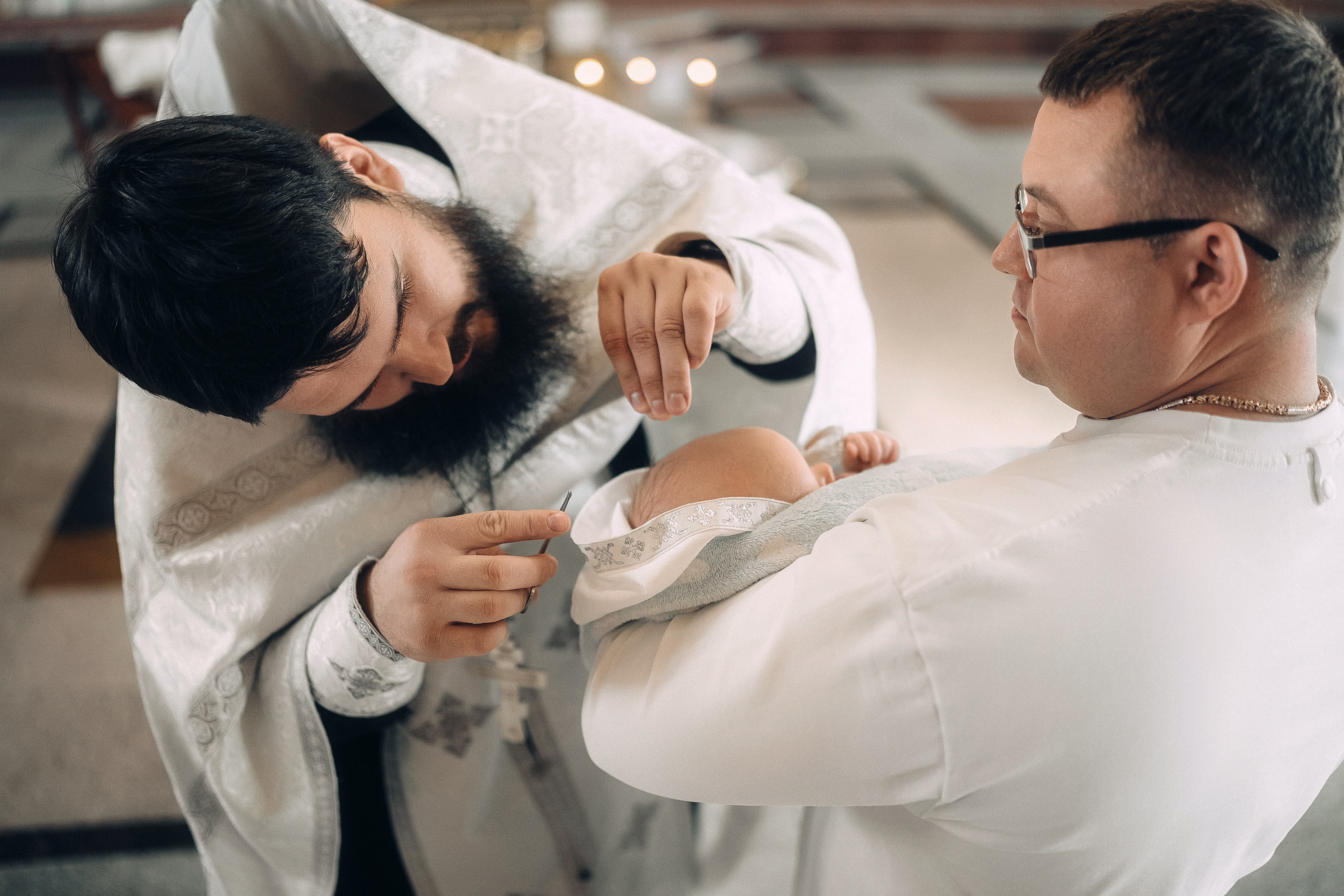 Фотосъемка таинства крещения в Воронеже. Свадебный и репортажный фотограф в Воронеже Роман Янко