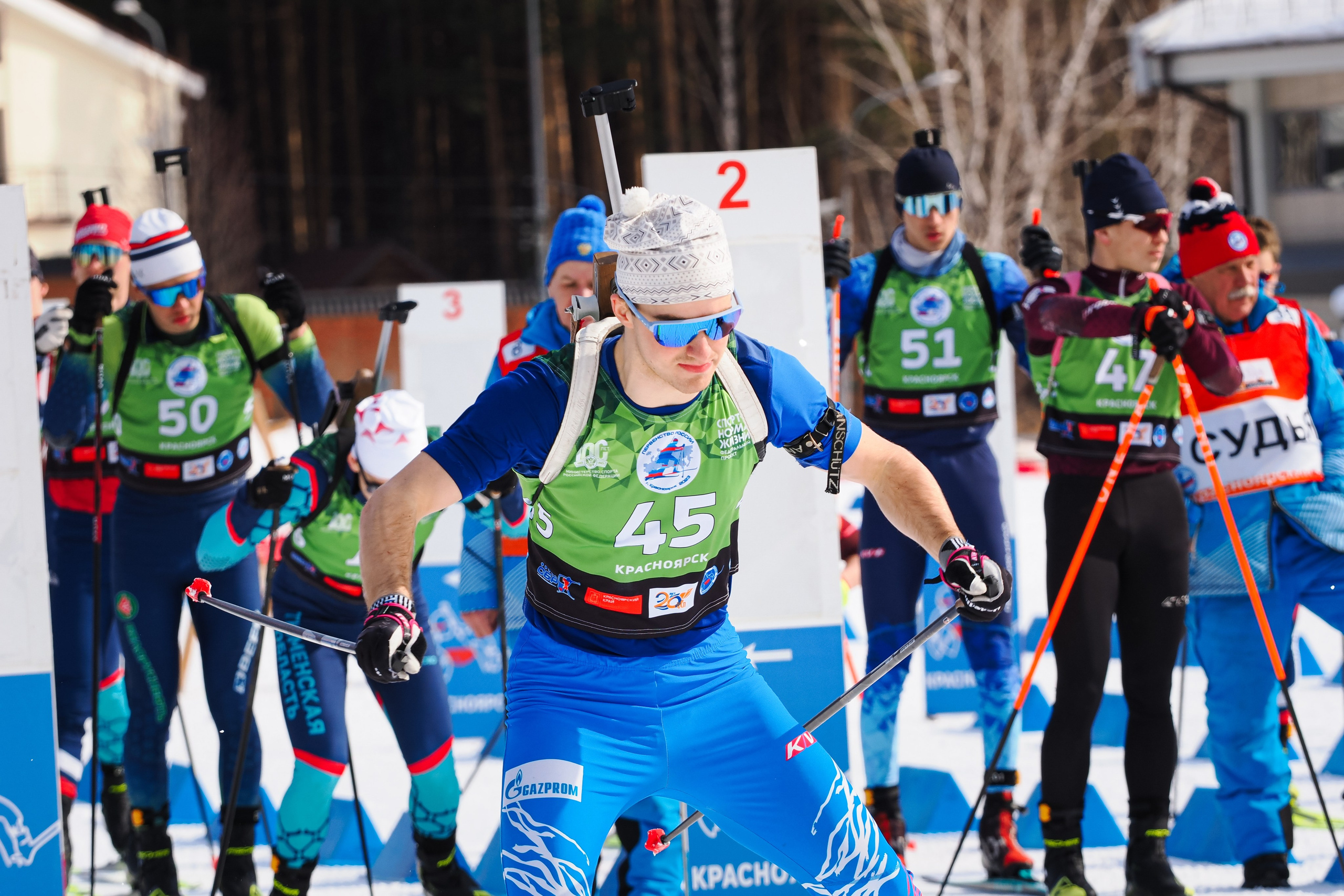Биатлон / Первенство России. Репортажный фотограф Алексей Козьмин