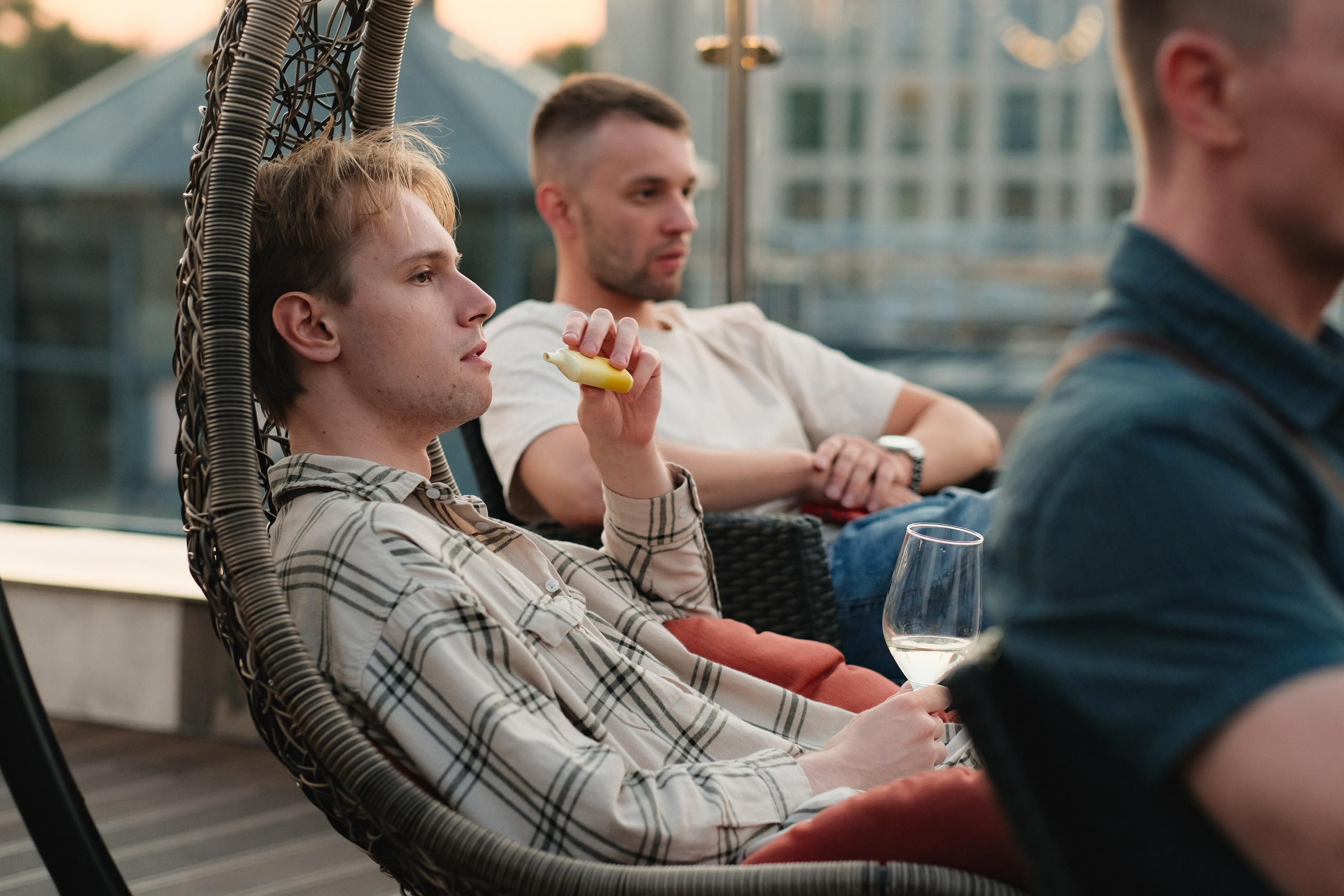 Вечеринка на крыше в Москве. Фотограф Михаил Ерохин | Москва