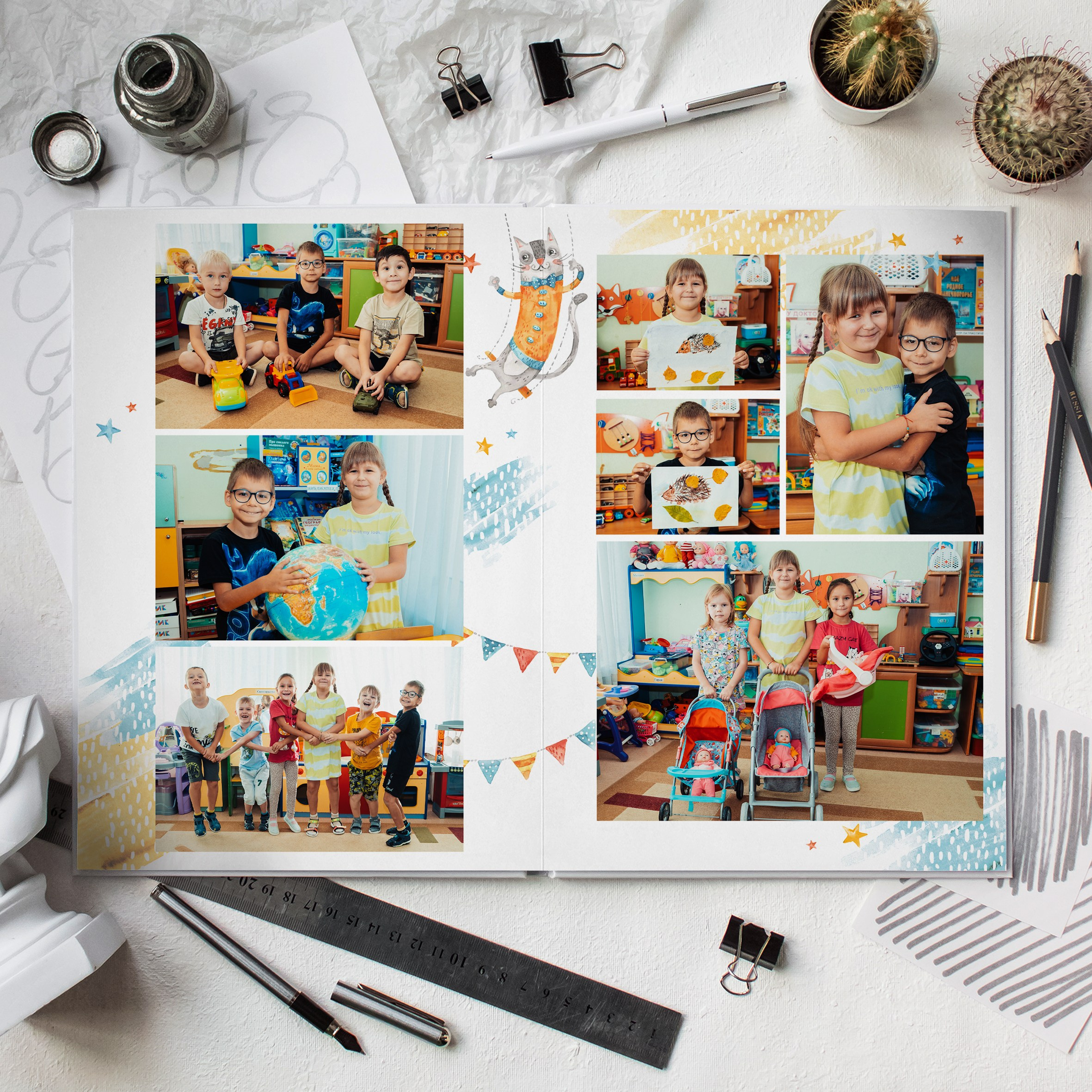 Выпускные альбомы. Детский сад. Фотограф Ольга Шупель