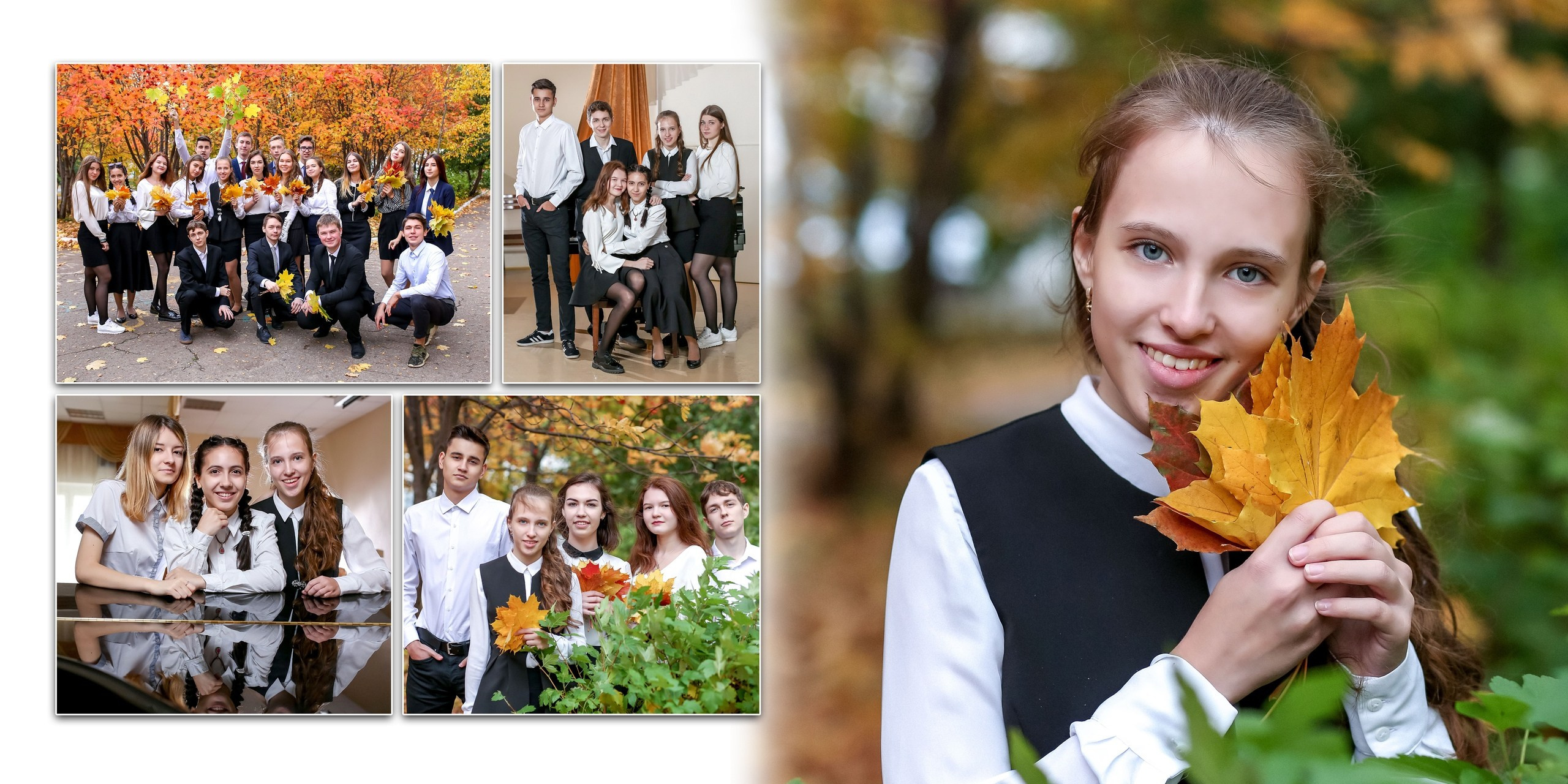 Варианты альбомов для старших классов. Выпускные альбомы в Казани фотограф Сергей Жегалов