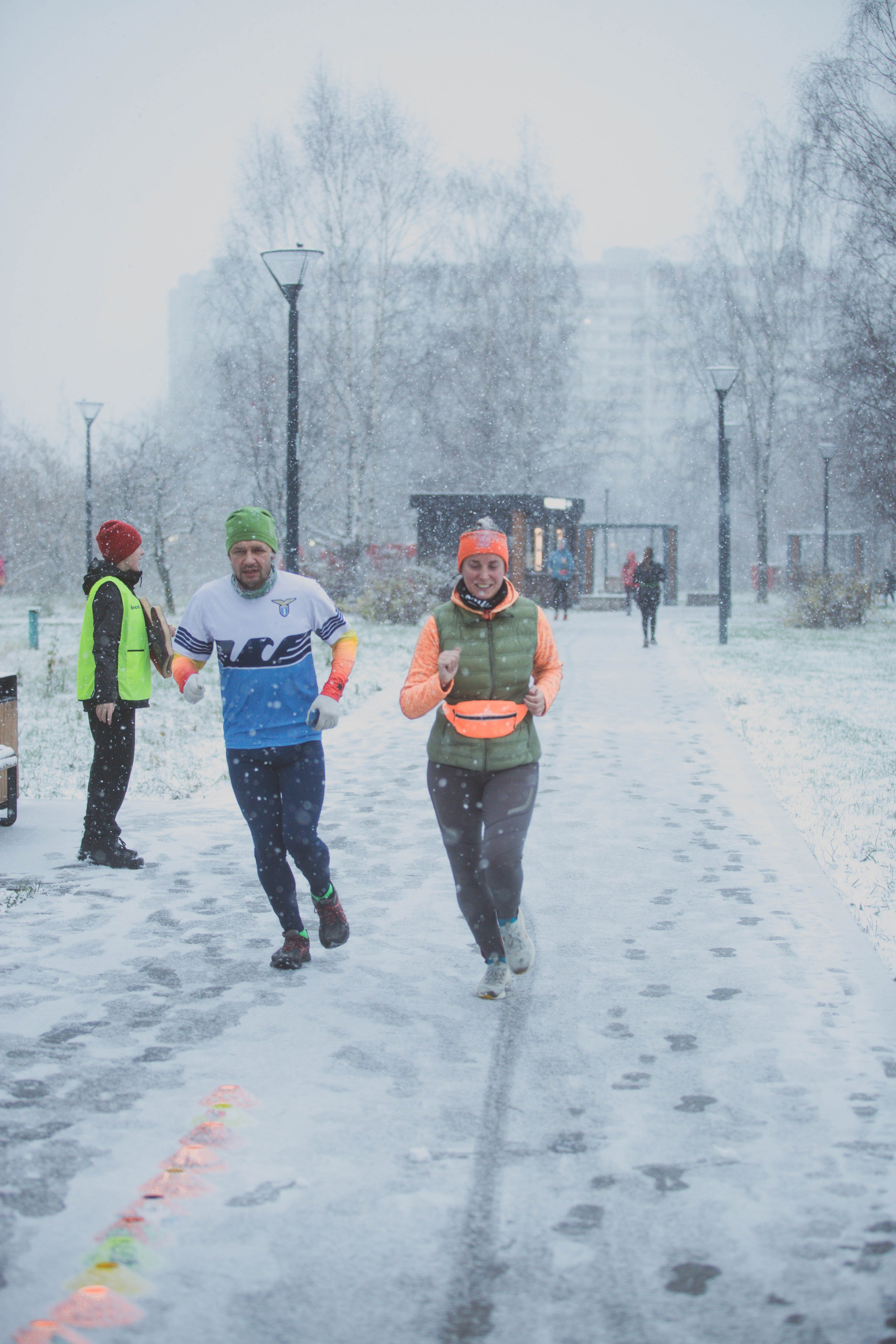 Снежные 5 Верст Бабушкинская. Александра Мельниченко/ Бегающий фотограф