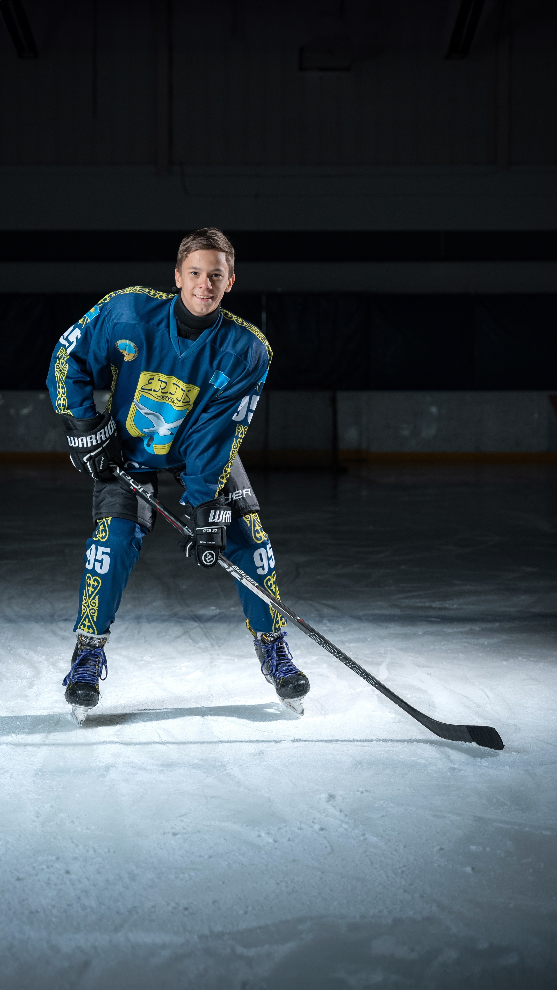 ЮНЫЕ ХОККЕИСТЫ. Портретный фотограф в Павлодаре Руслан Насыров