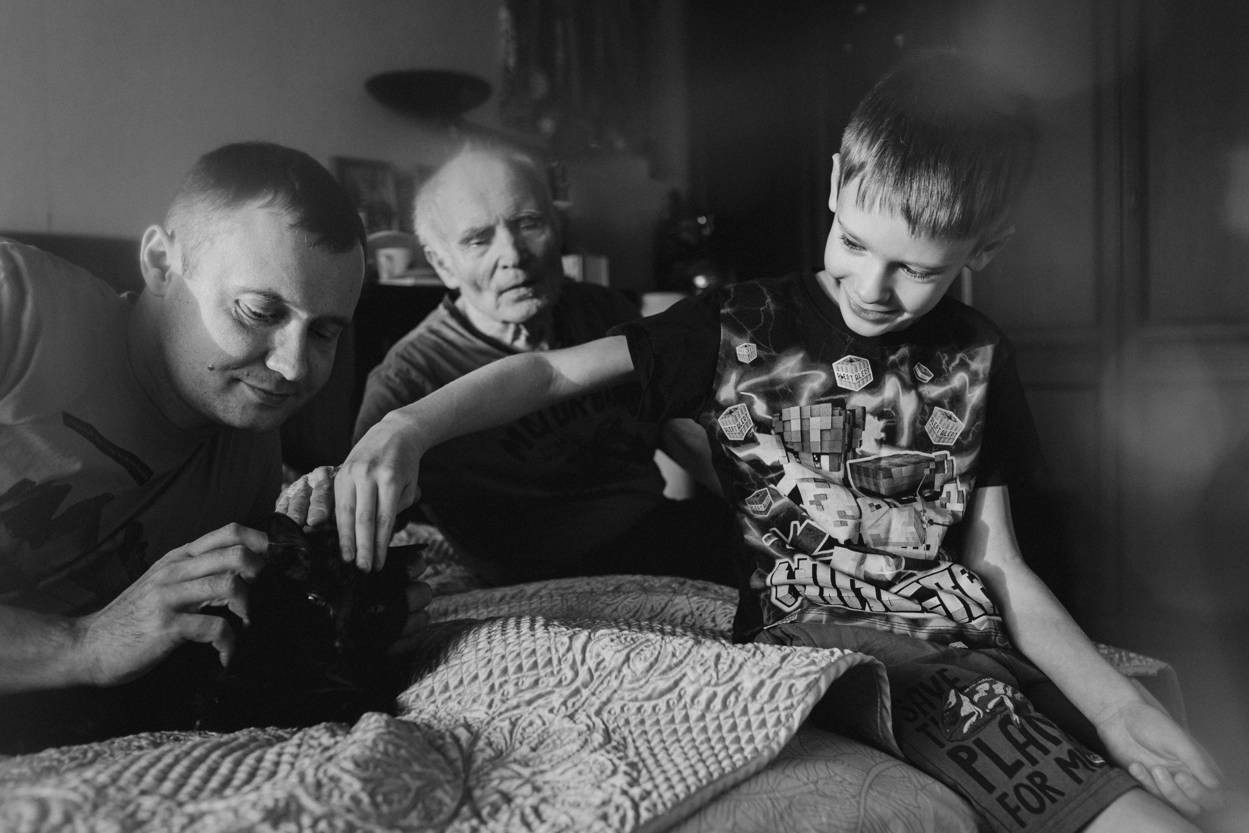 Мальчик, кот и Человек-паук. Семейный фотограф в Москве Марина Аргунова