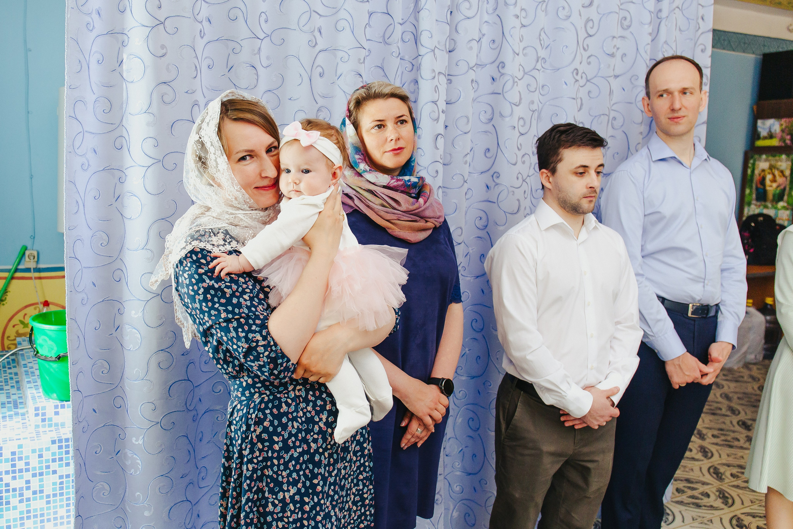 Фотосессия крещения малыша. Фотограф новорожденных и детский в Сергиевом Посаде Кругликова Юлия