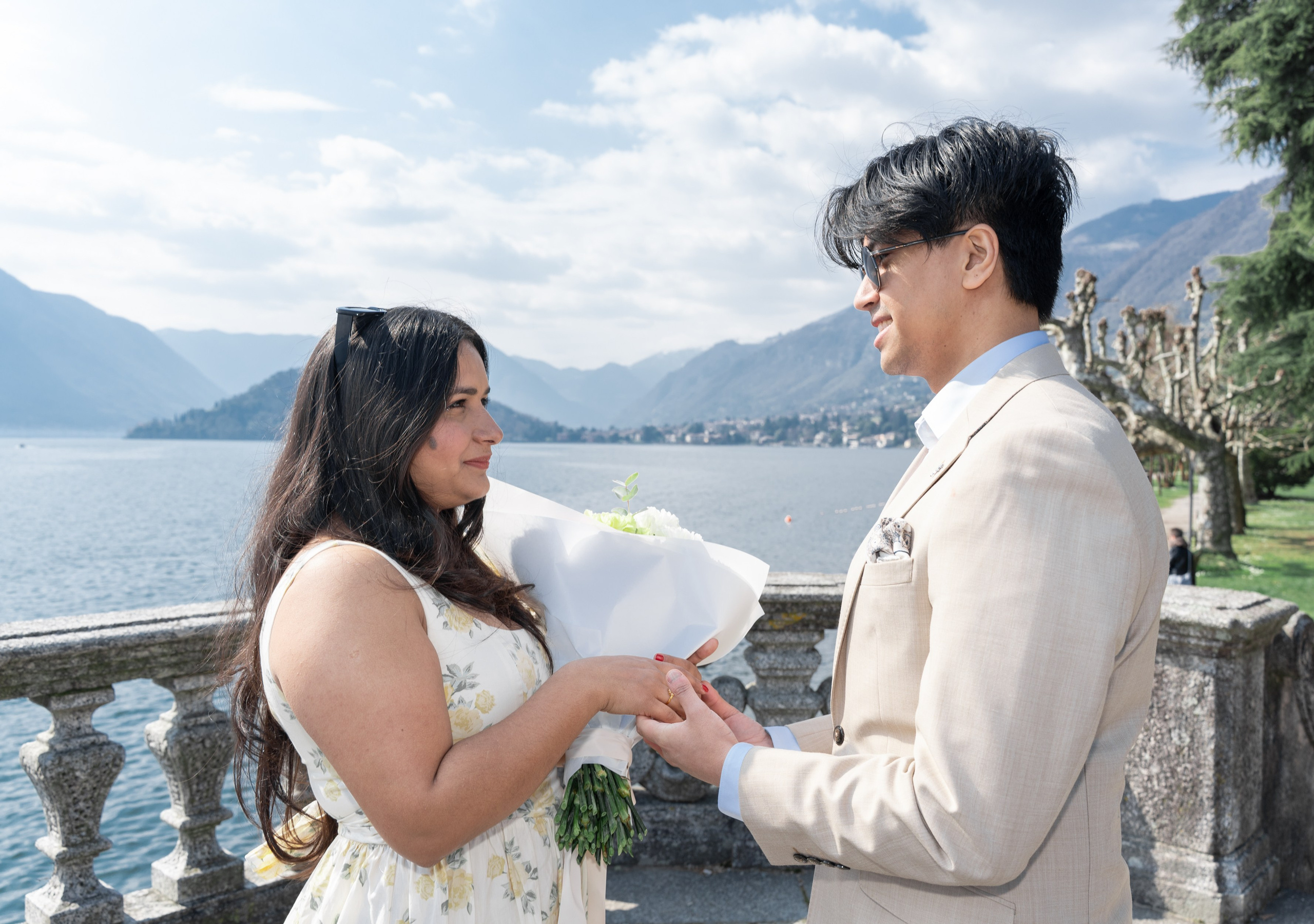 Addy & Fiance. Maria Anistratova | Destination Photographer, Videographer & Drone Pilot — Lake Como