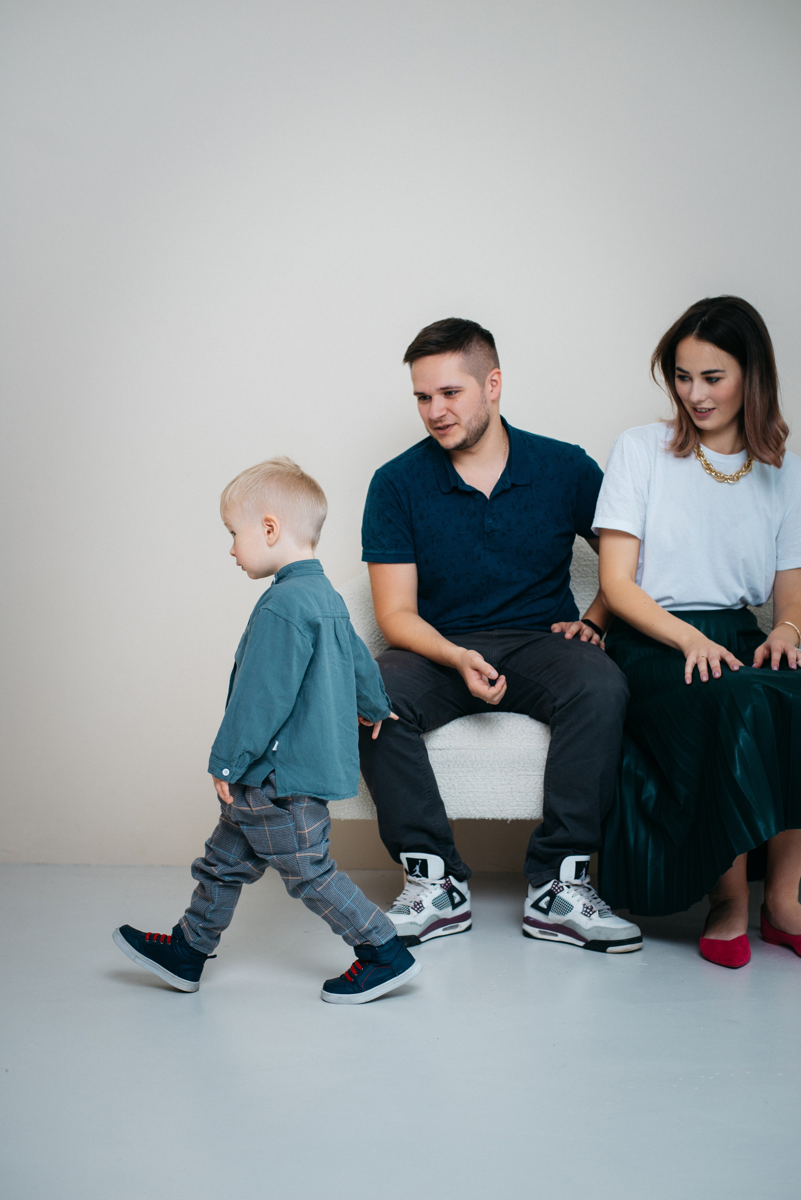 Фотосессия с ребенком в студии. Фотограф Москва