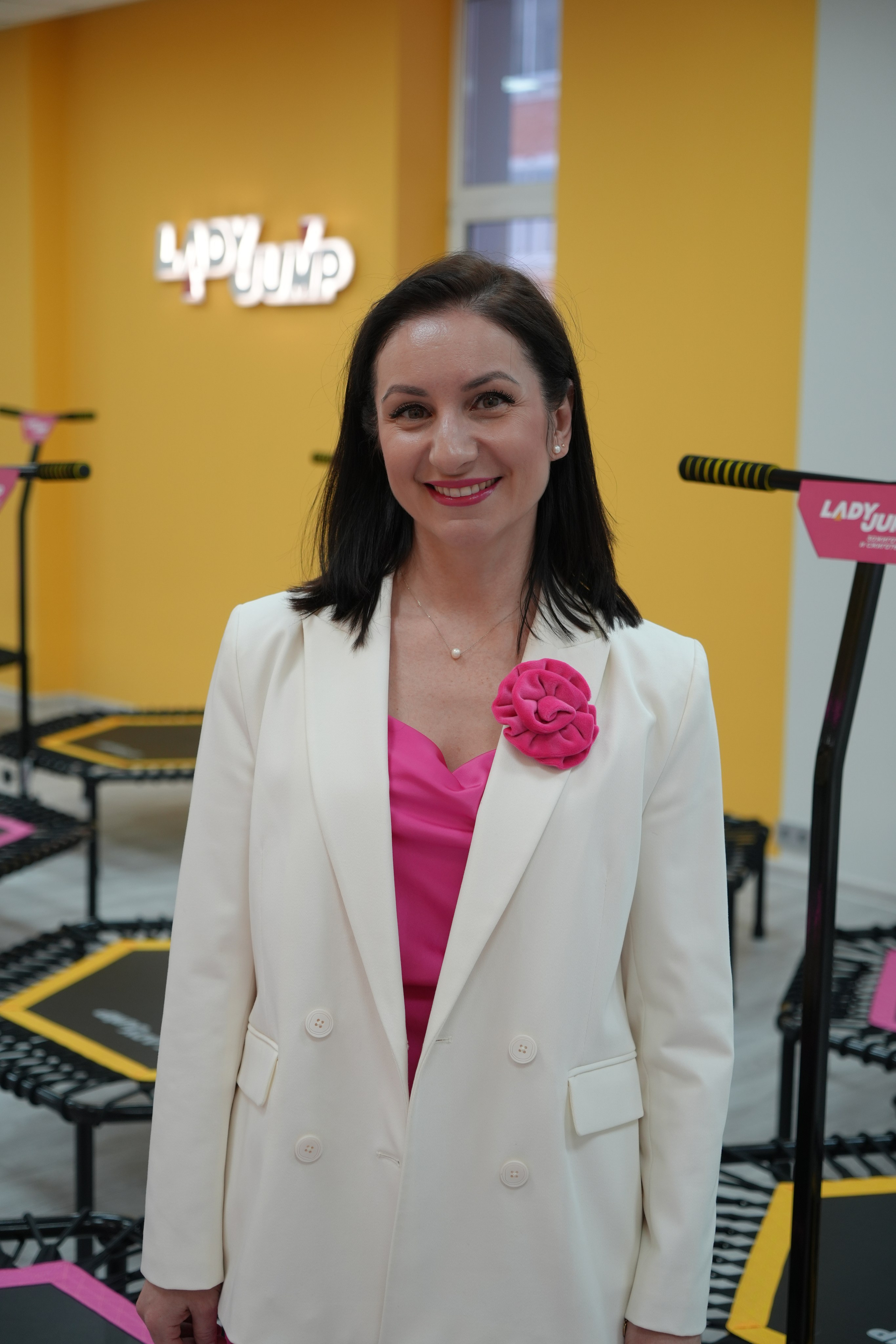 Открытие батутного центра «Lady Jump». Видеограф и Фотограф в Москве