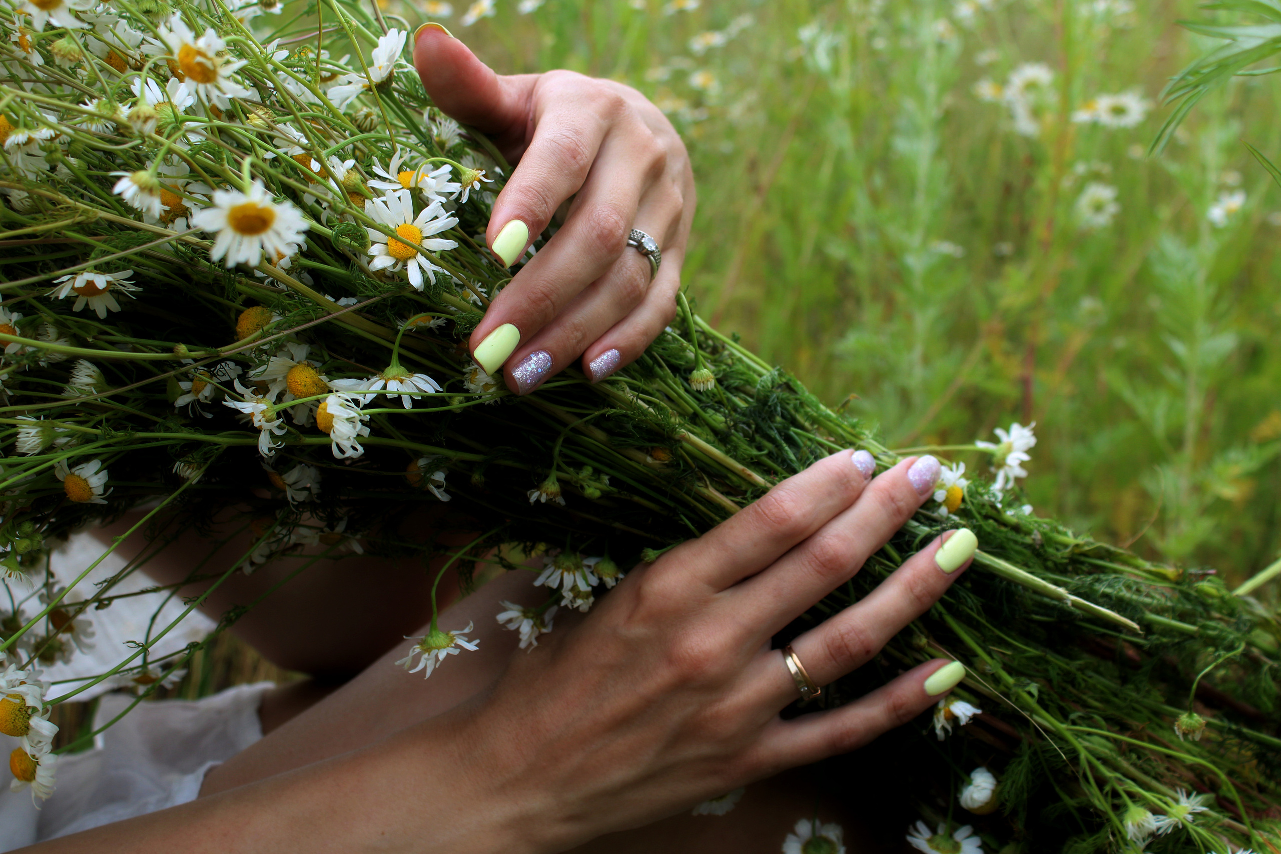 Юля в ромашках. Фотограф в Москве Бондарь Ксения