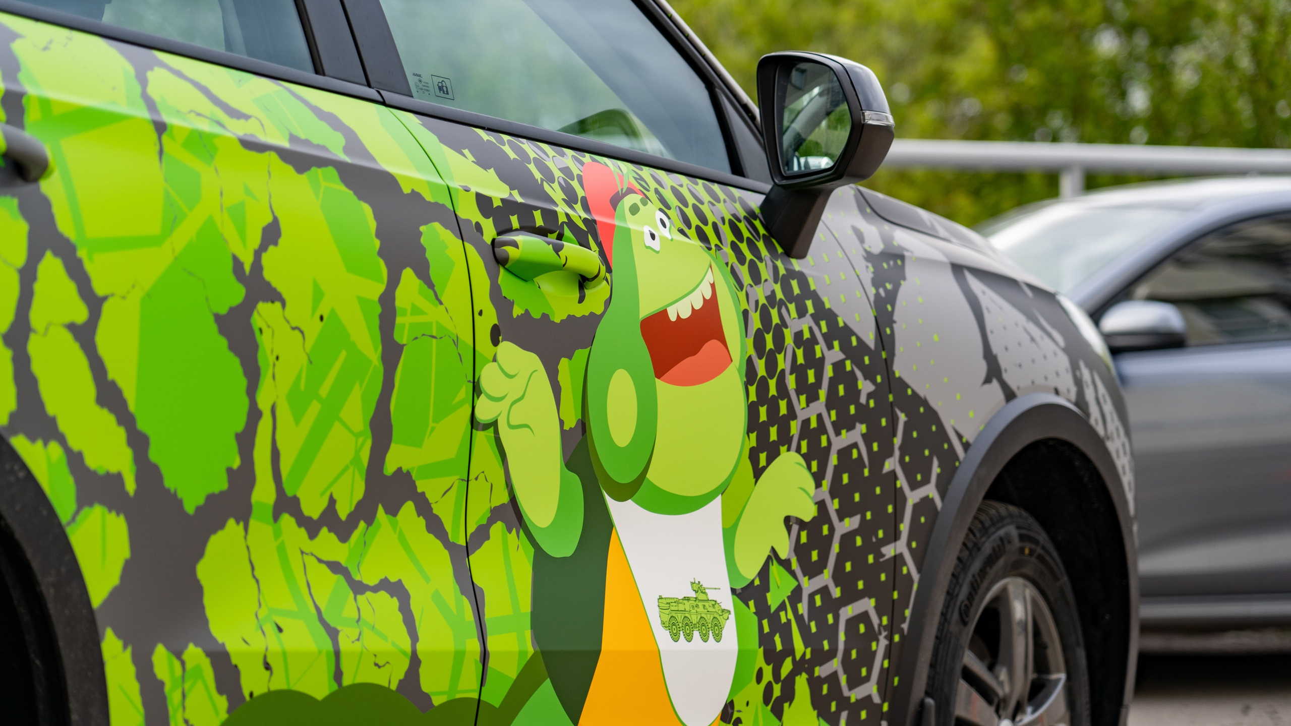 Винилография на Haval Jolion. Студия дизайна и оклейки авто Barmaley Design