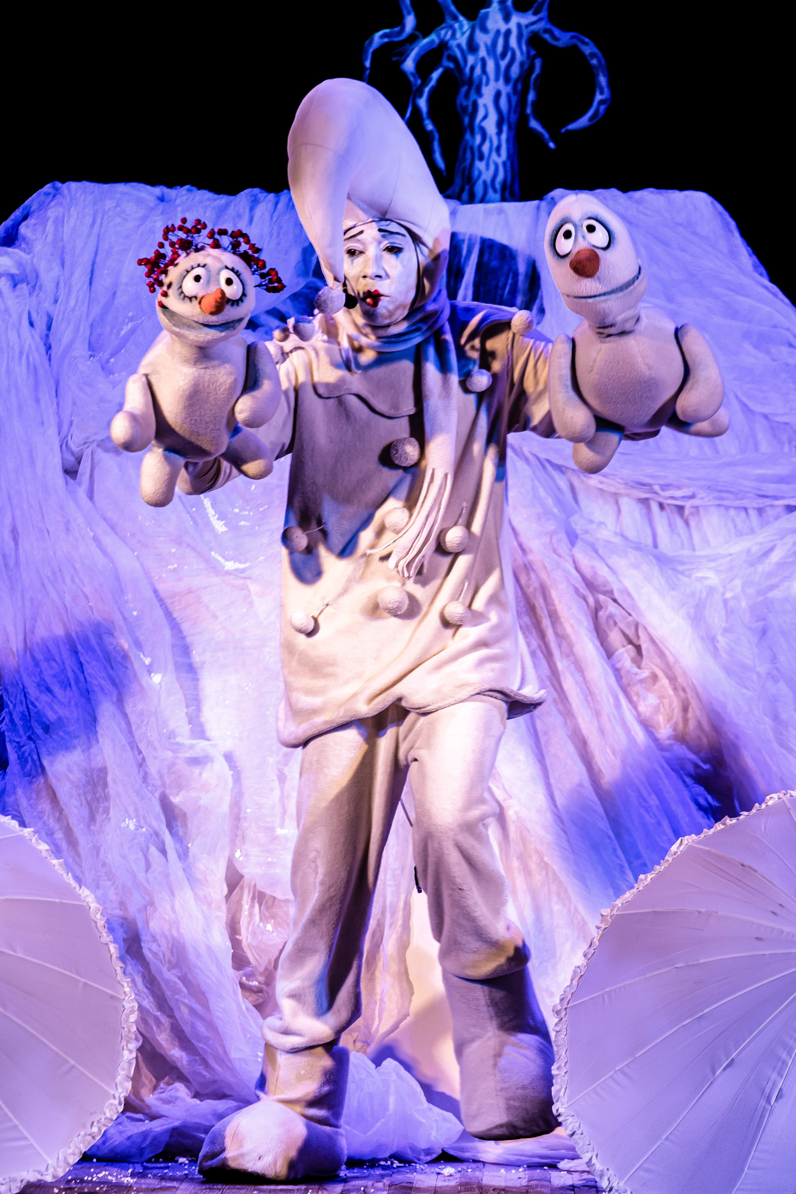 Спектакль Снежные человечки — театр Саквояж. Фотограф в Сочи Юрий Шептаев