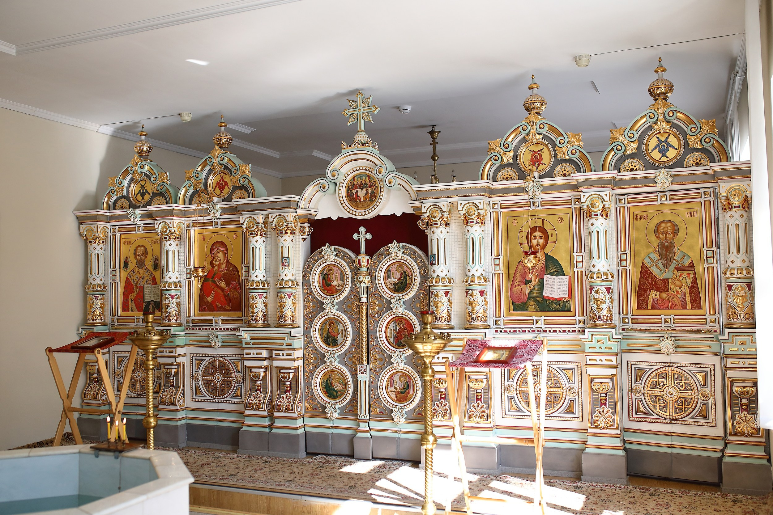 фотосессия крещение в храме 