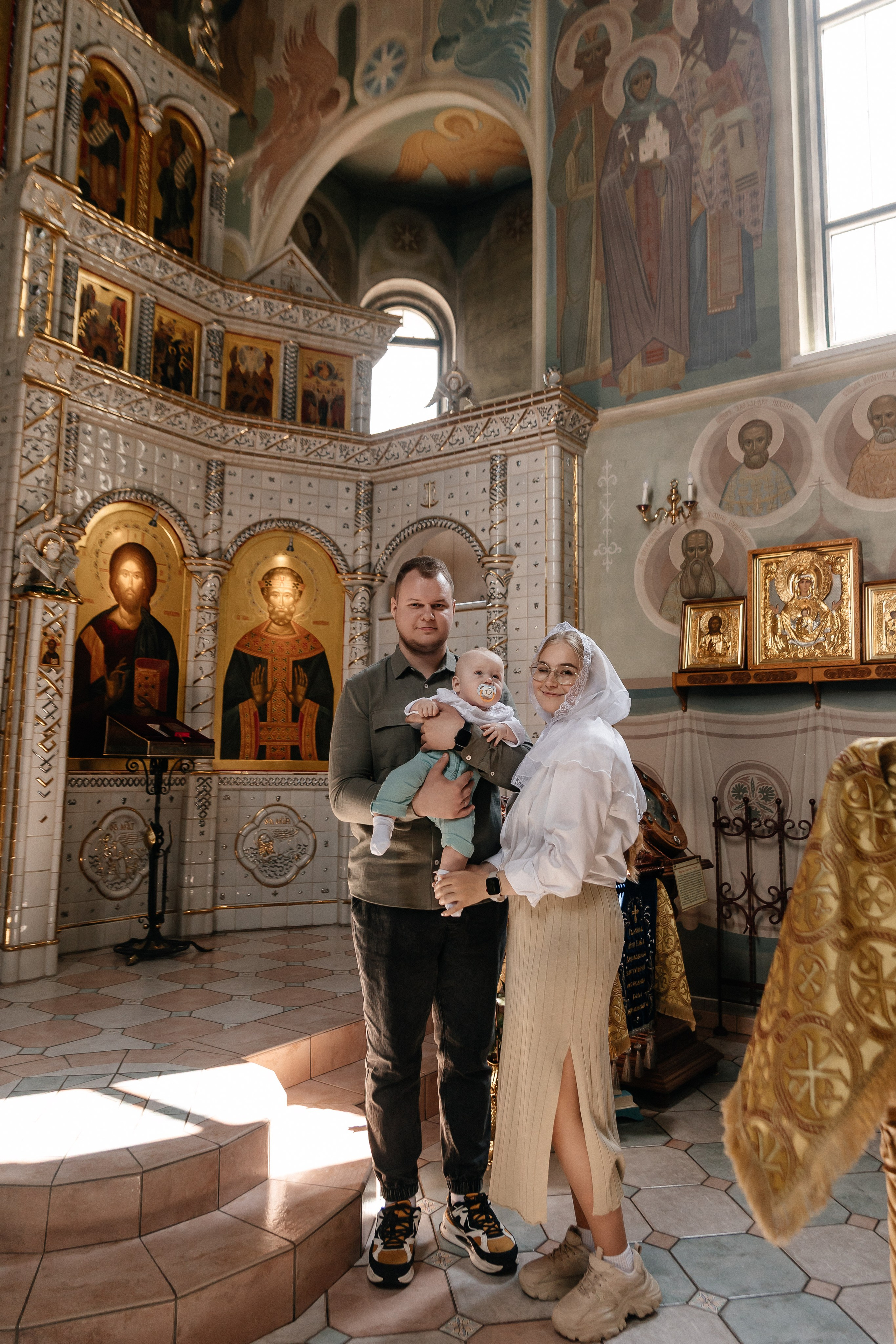 Крещение Леши. Семейный фотограф Минск Усова Ольга
