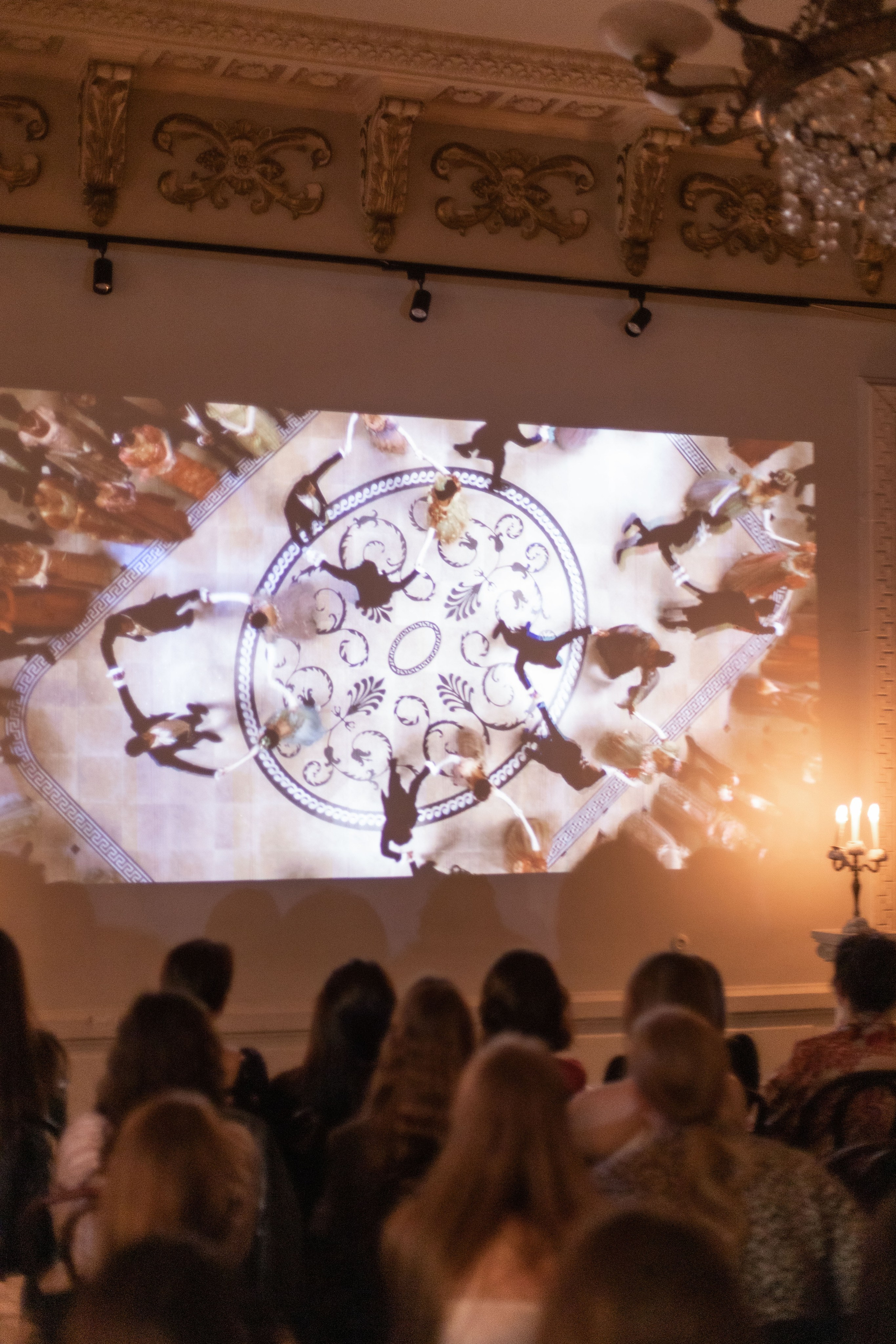 Кинопоказ в особняке. Фотограф в Москве Десятова Ксения