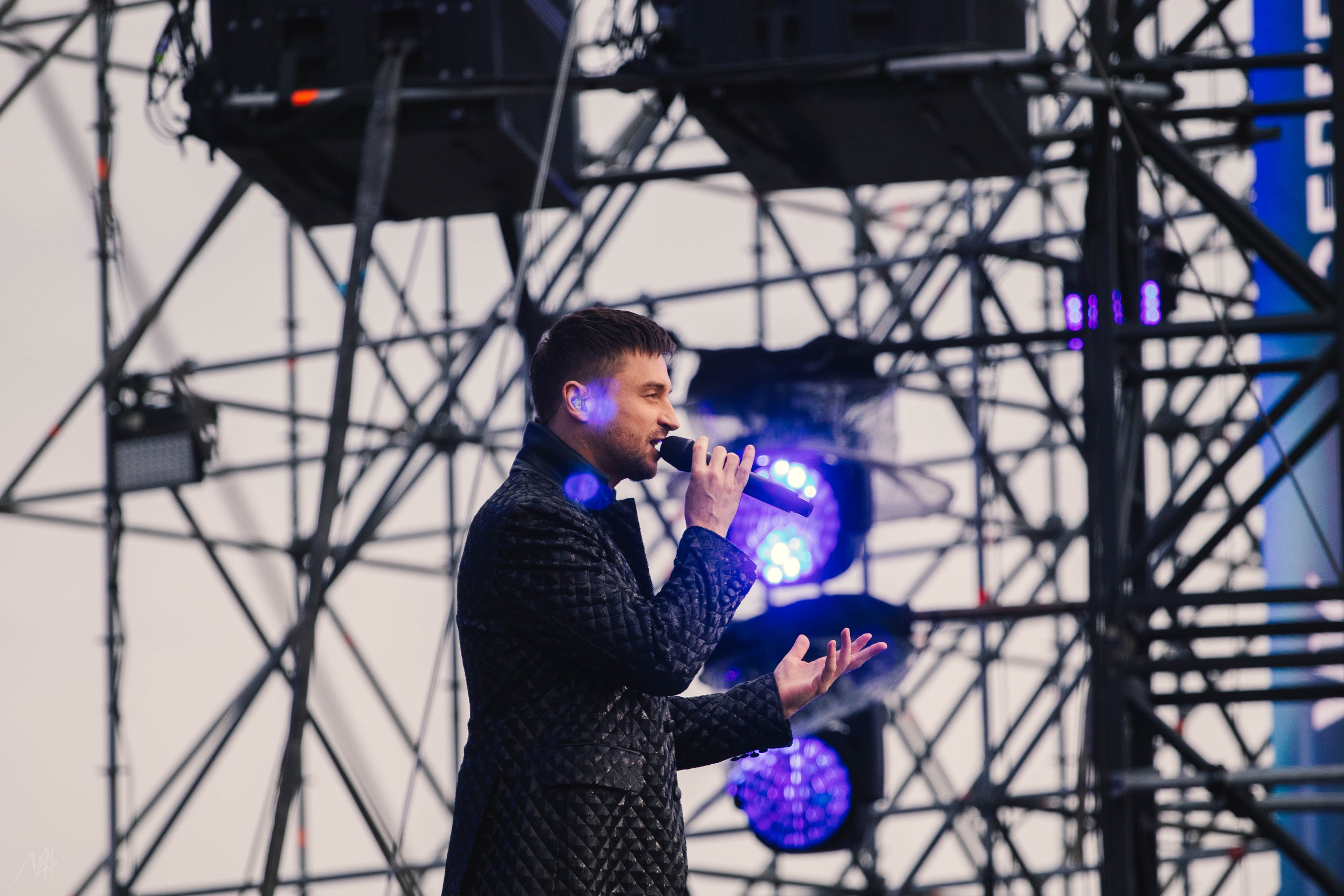 Сергей Лазарев // VK фест Санкт-Петербург. Концертный фотограф