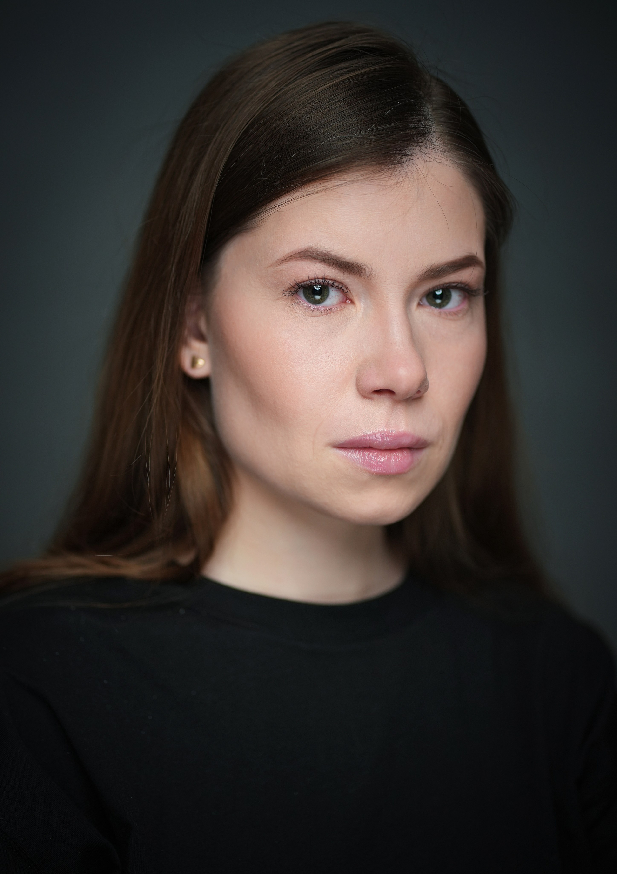 Актриса Алёна Пугачёва. Портретная съемка в Москве, студийный фотограф Игорь Фомин
