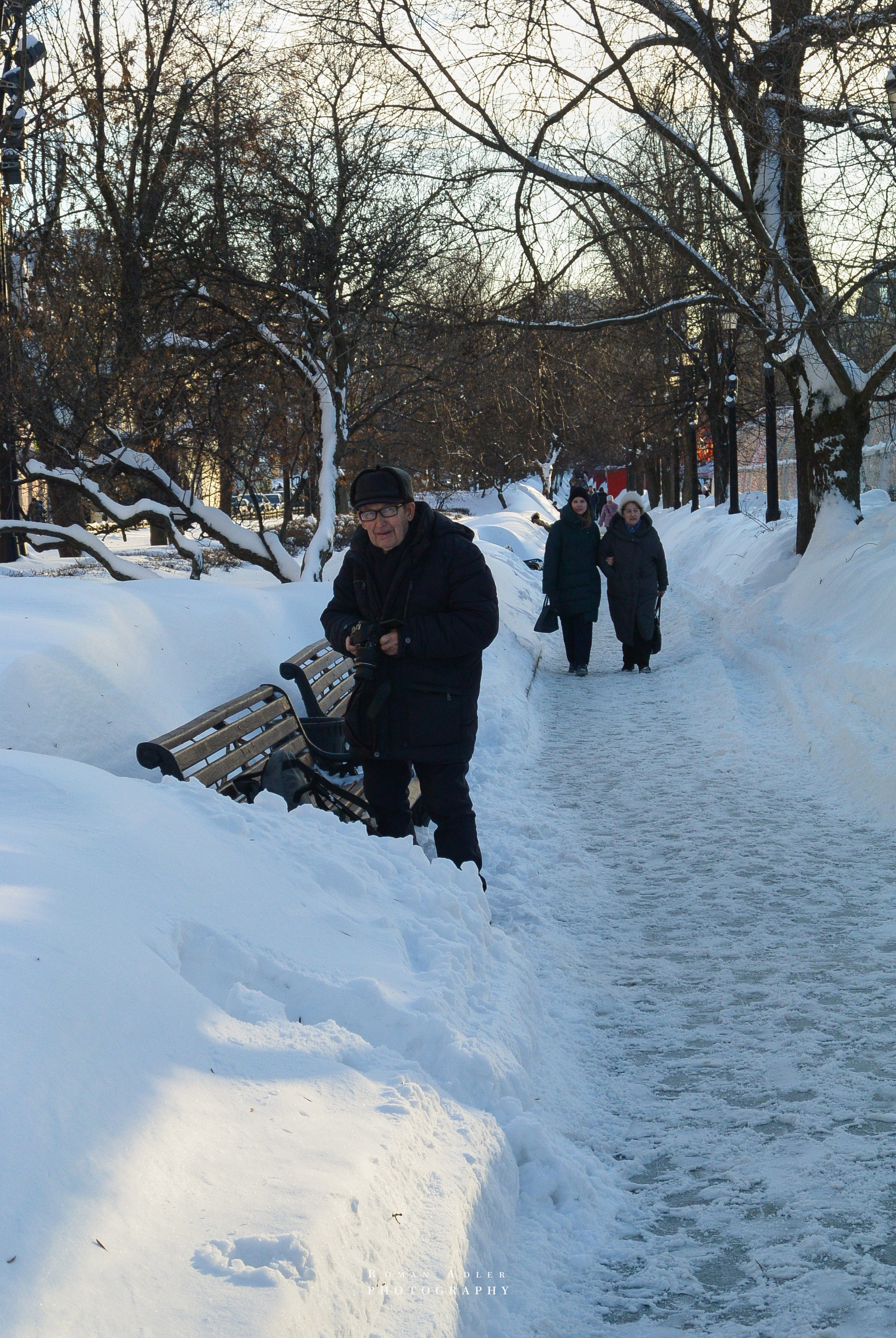 Зима в Москве. Февраль 2026. Фотограф Роман Адлер