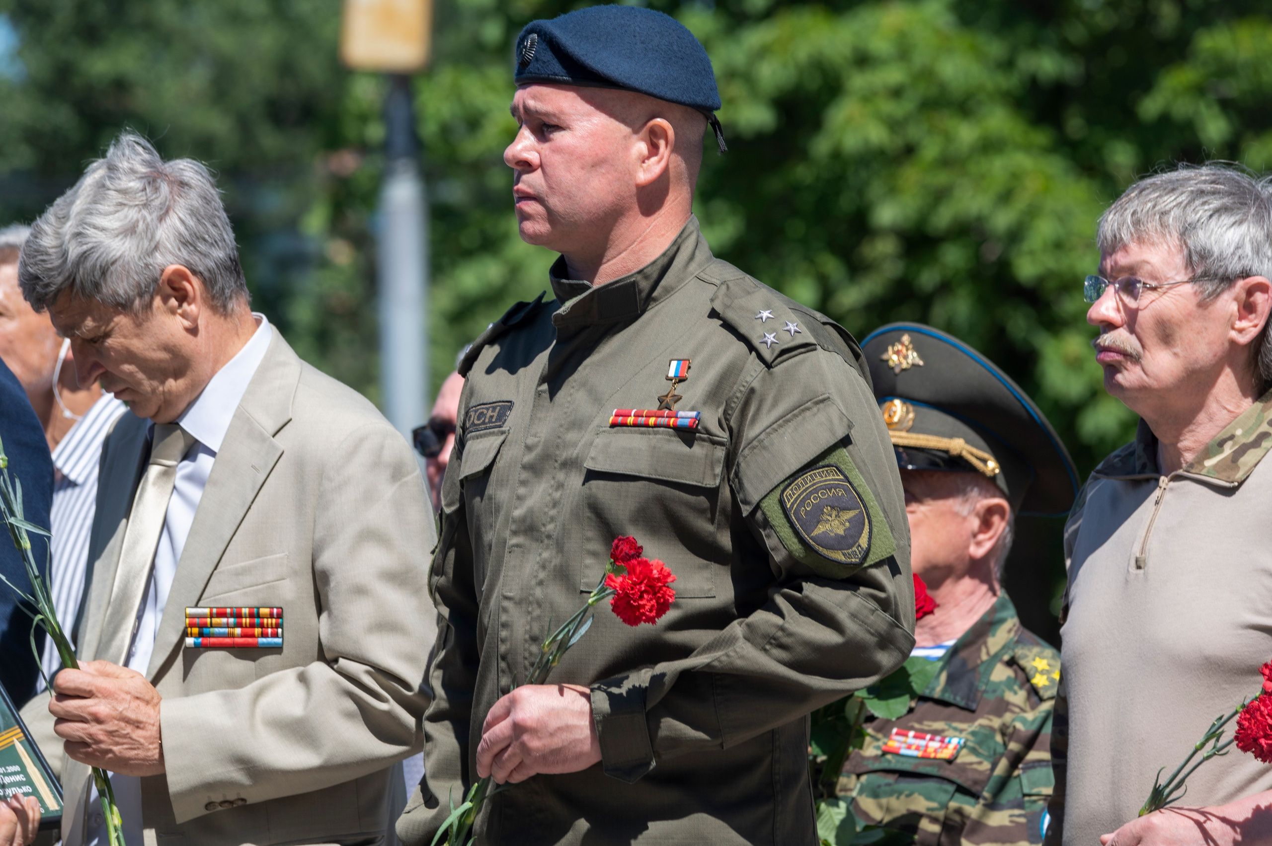 День ветеранов боевых действий 2022. Фотограф Роман Адлер