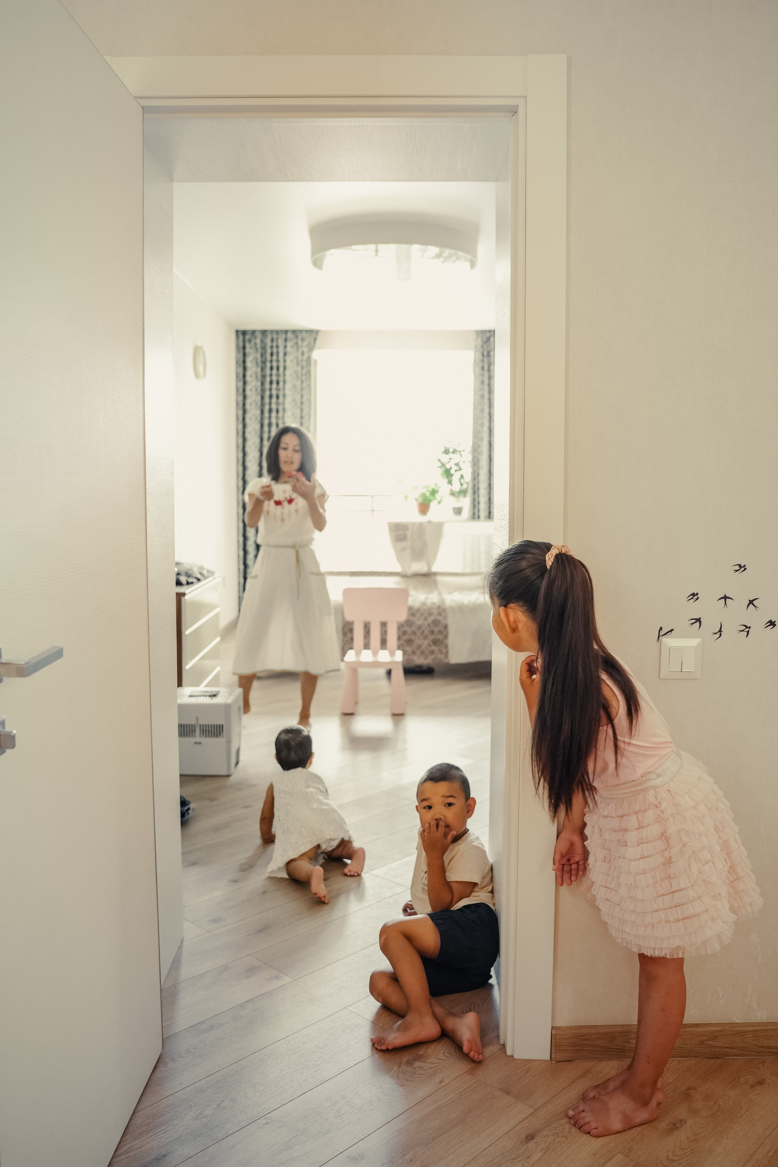 Миля и её именинница. Фотограф София Турбина