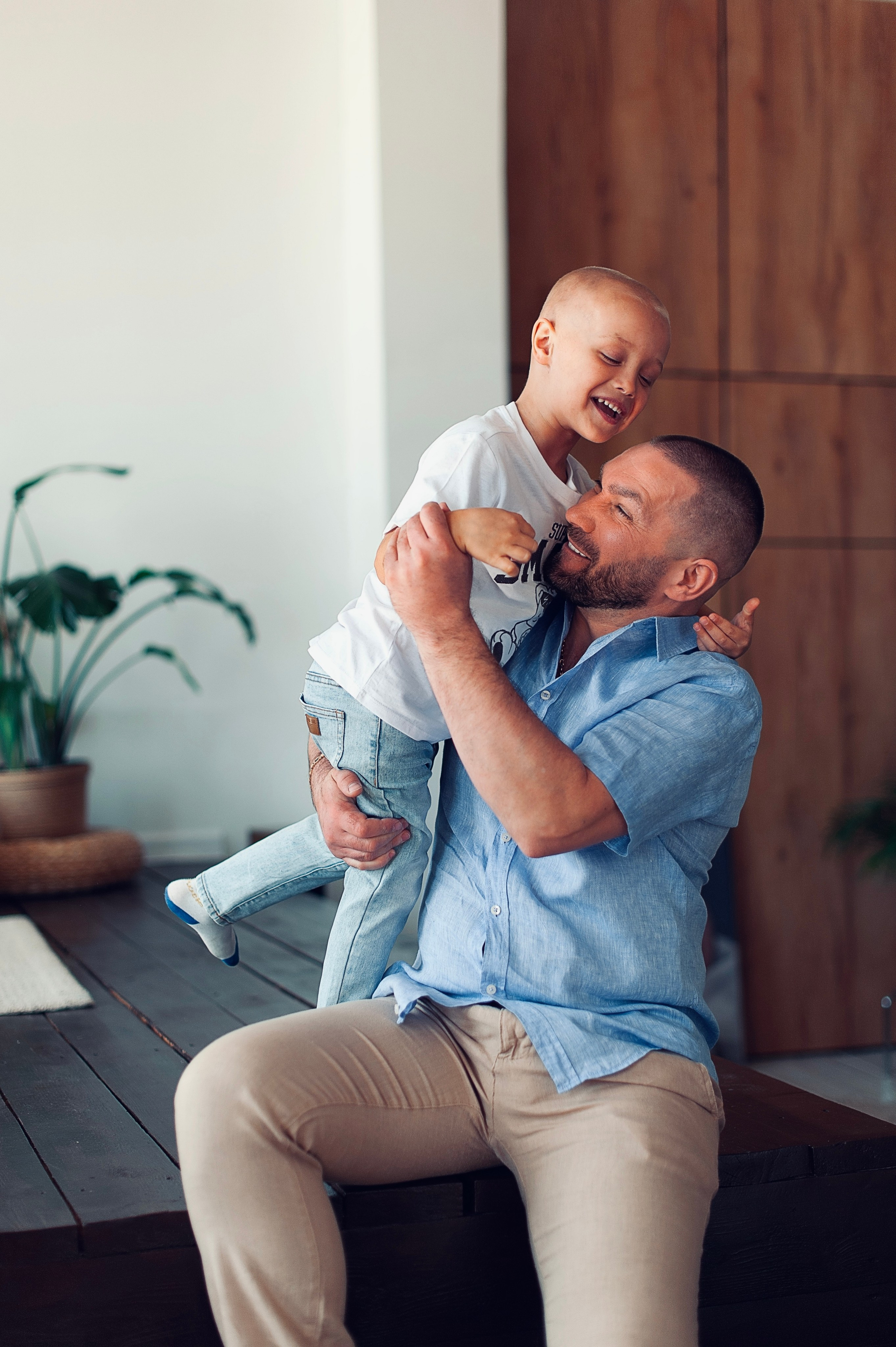 Папин день рождения. Семейный и детский фотограф в Казани Виктория Мерхи