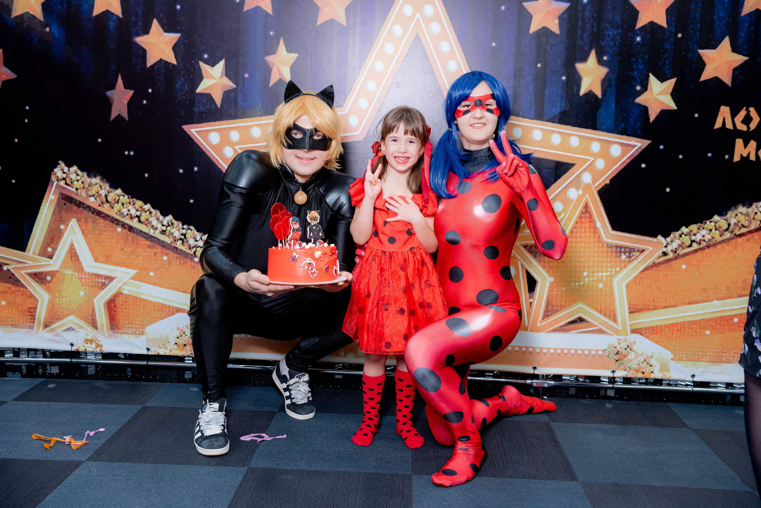 ДР в Локо Мотив Аниматоры Леди Баг. Фотограф в Волгограде и Волжском Александр Горбань