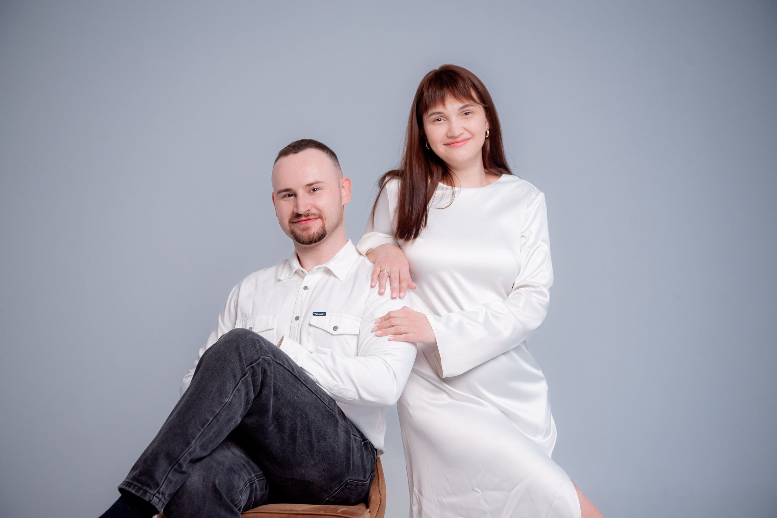 Семейная съёмка в студии Софт Лайт. Фотограф в Волгограде и Волжском Александр Горбань