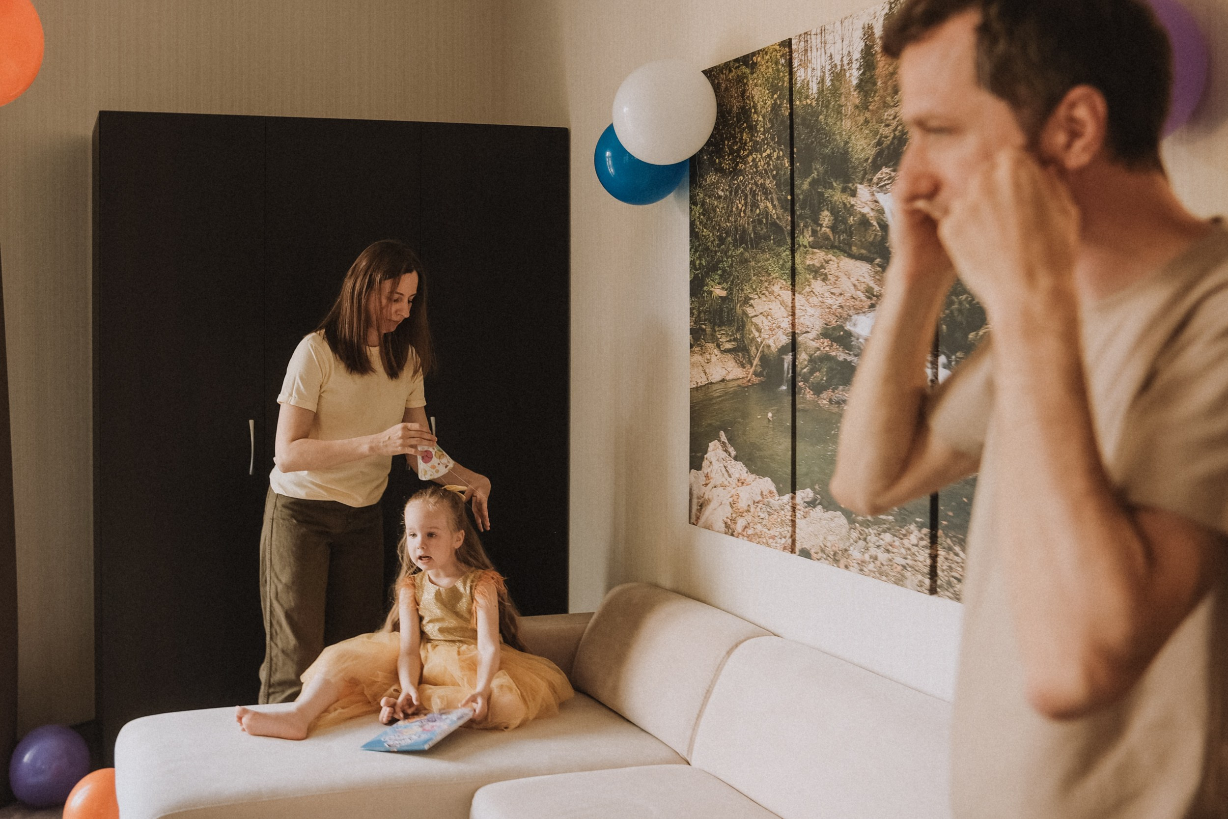 Семья Есении и Эмилии. Семейный фотограф Москва