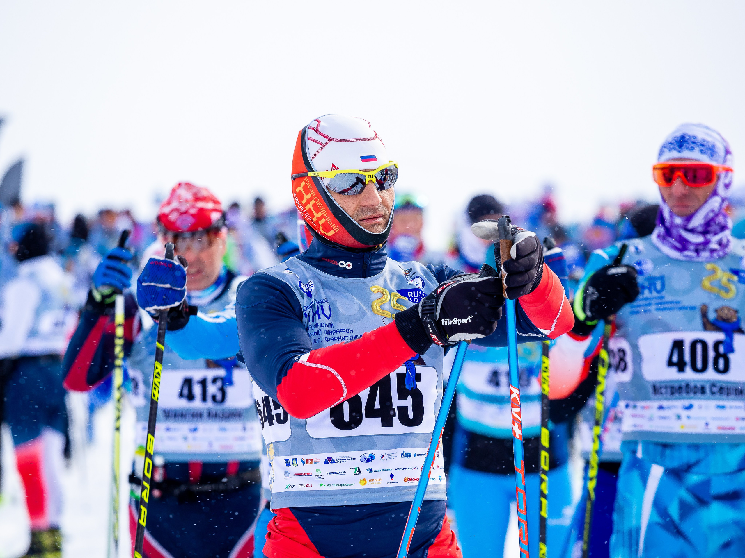25 лыжный марафон им. Фархутдинова. Инга Кузьминская ТОП-фотограф г. Корсаков