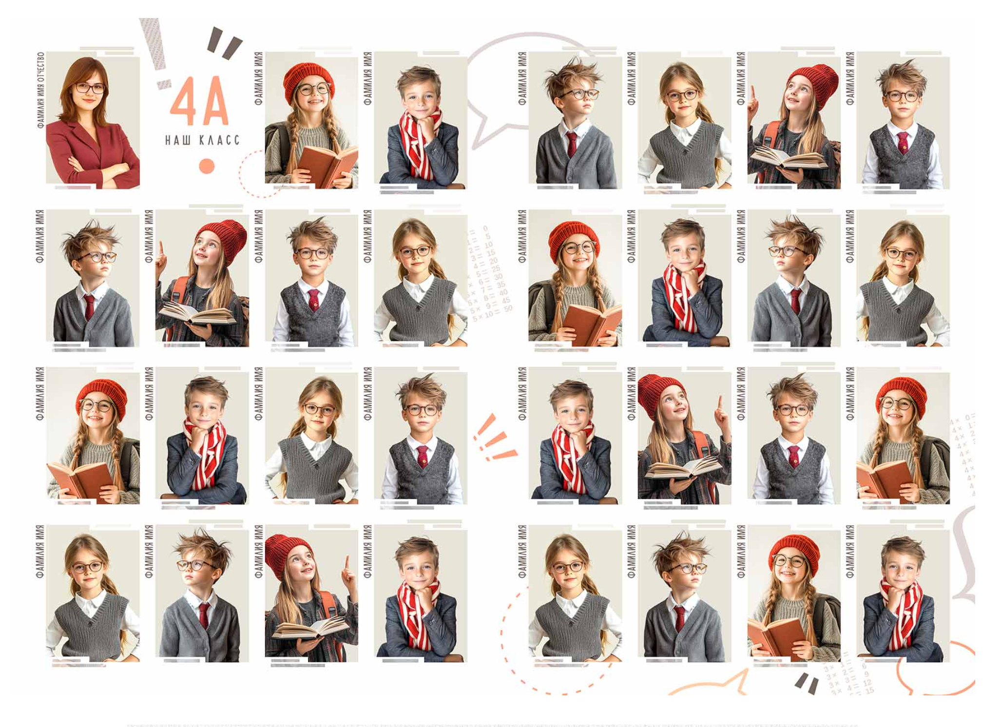 Выпускные альбомы 1-4 класс школьные красивые альбомы