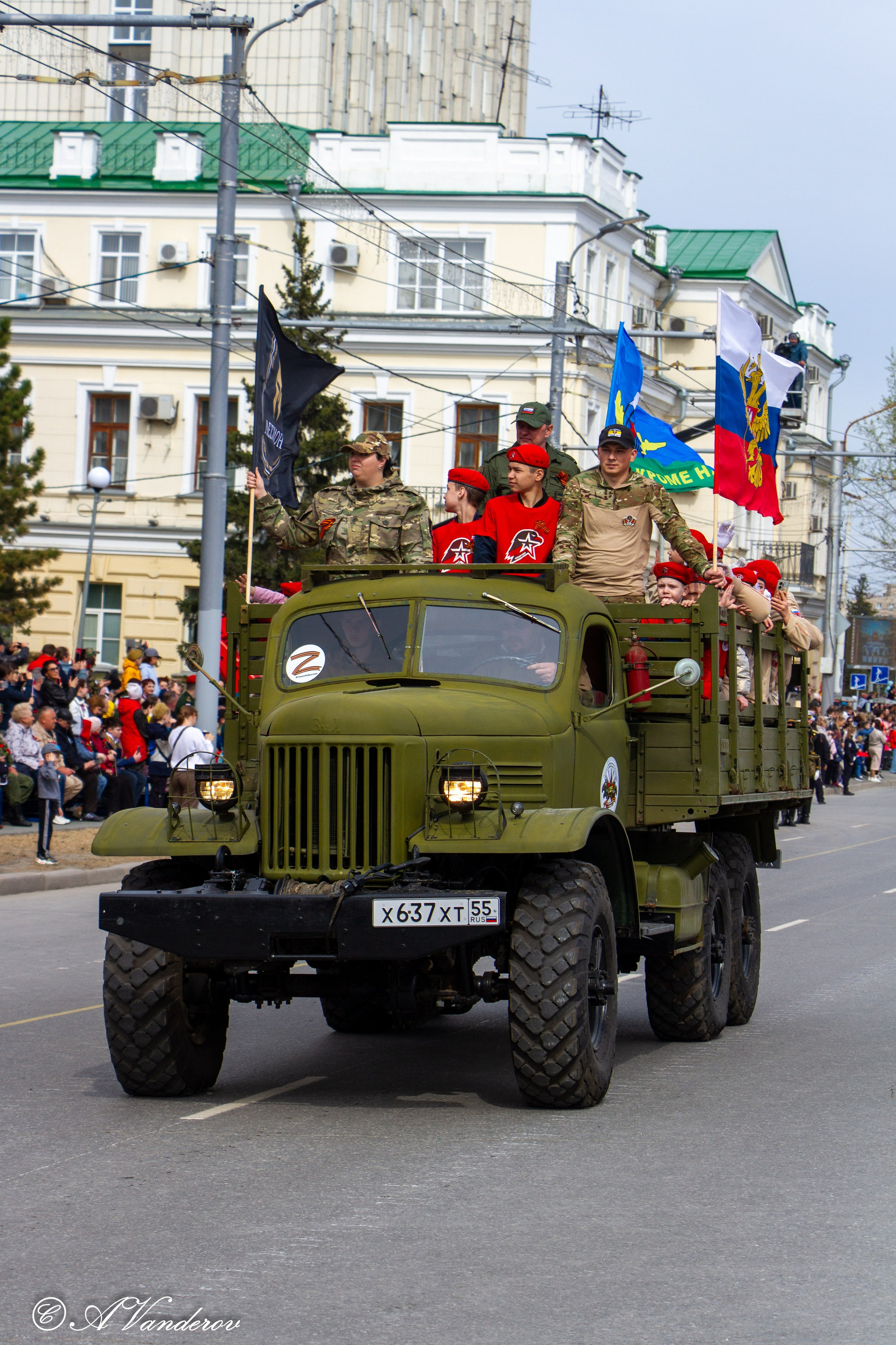 Парад Победы Омск 2024. Фотограф Омск | Александр Вандеров