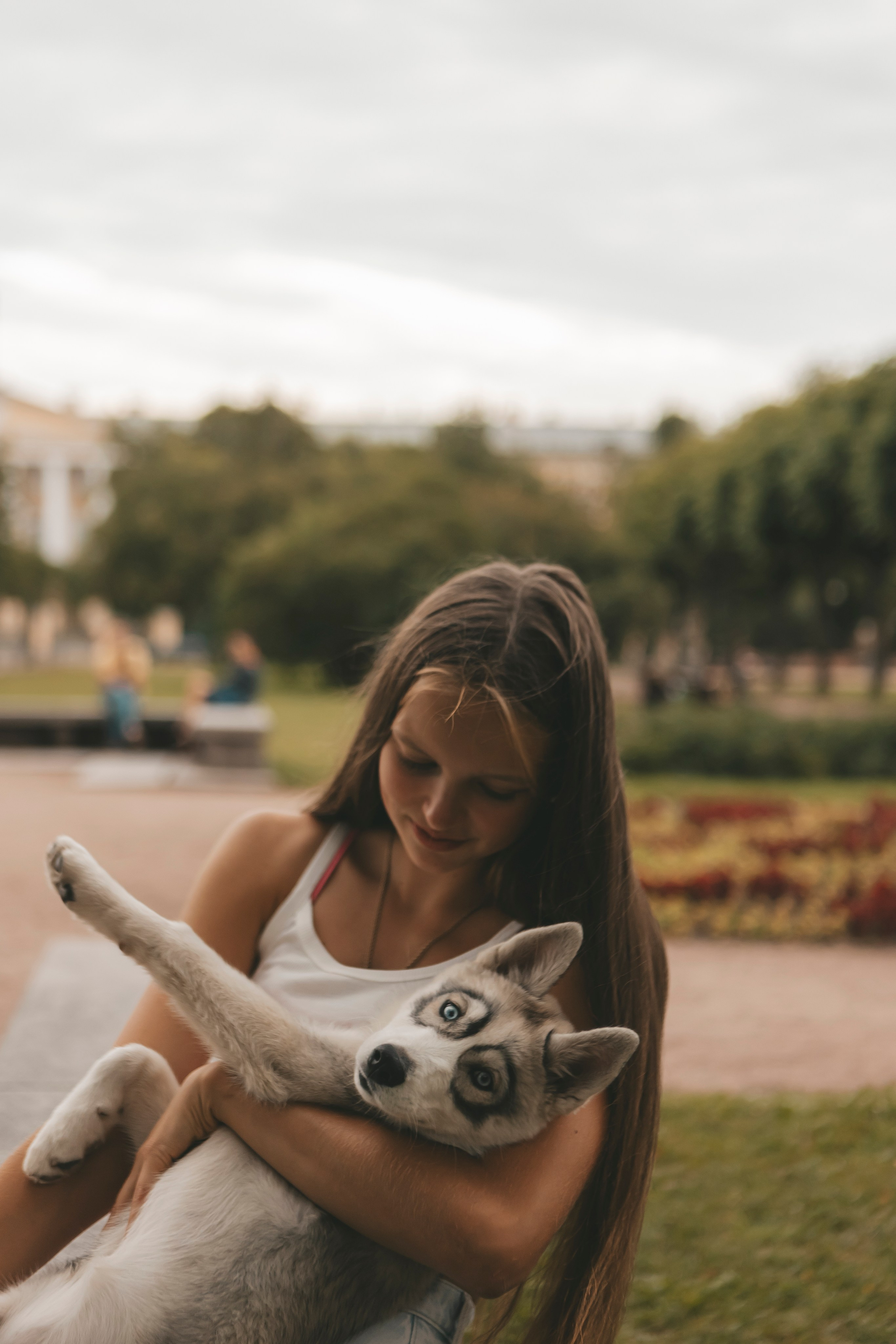 Милана и Белка. Фотограф-анималист в Санкт-Петербурге Алина Яхонт